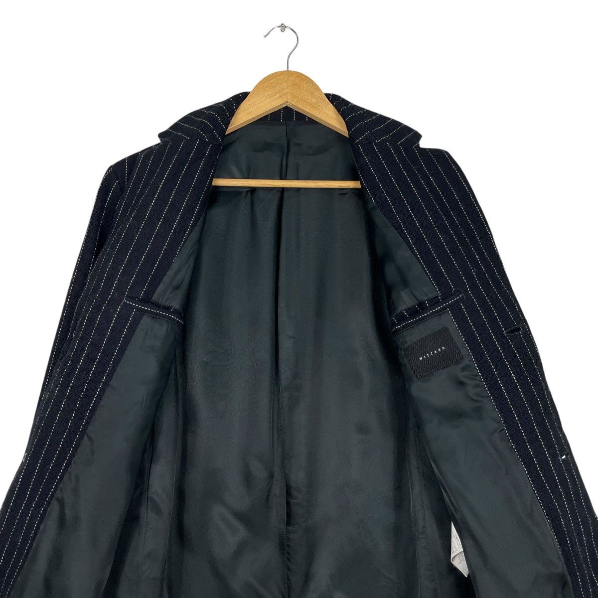 Japanese Brand × Wizzard 💥WIZZARD JAPAN SMART BLACK OVERCOAT Size US M / EU 48-50 / 2 - 12 Thumbnail