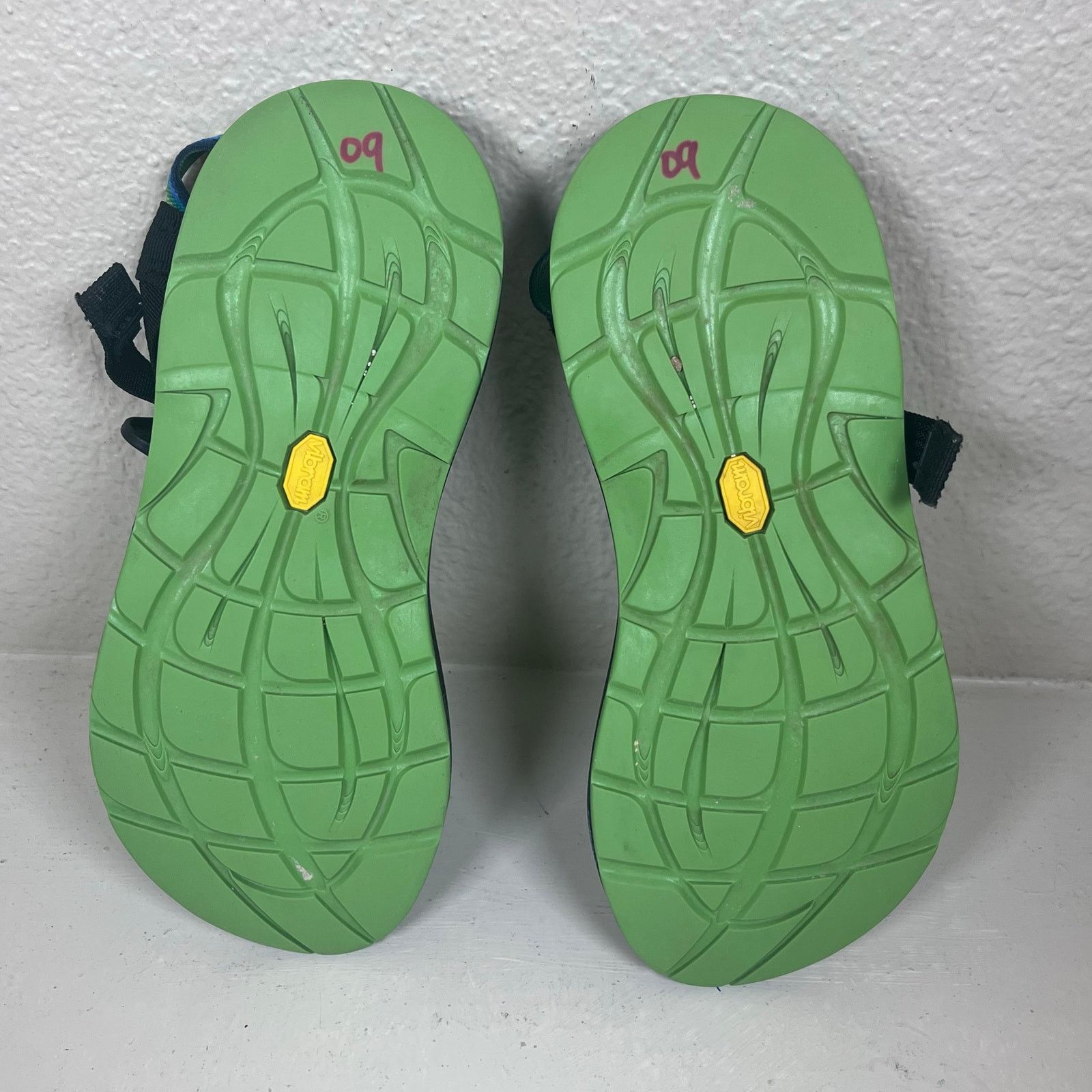 Chaco Chaco Women's ZX/2 River Rafting Sandals Blue Green Size US 7 / IT 37 - 6 Thumbnail