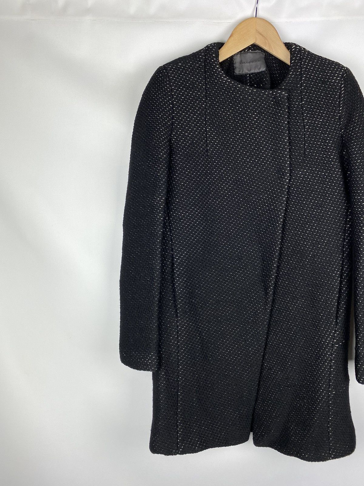 Scanlan Theodore Scanlan & Theodore ladies wool & silk coat jacket size 8 Size M / US 6-8 / IT 42-44 - 2 Thumbnail