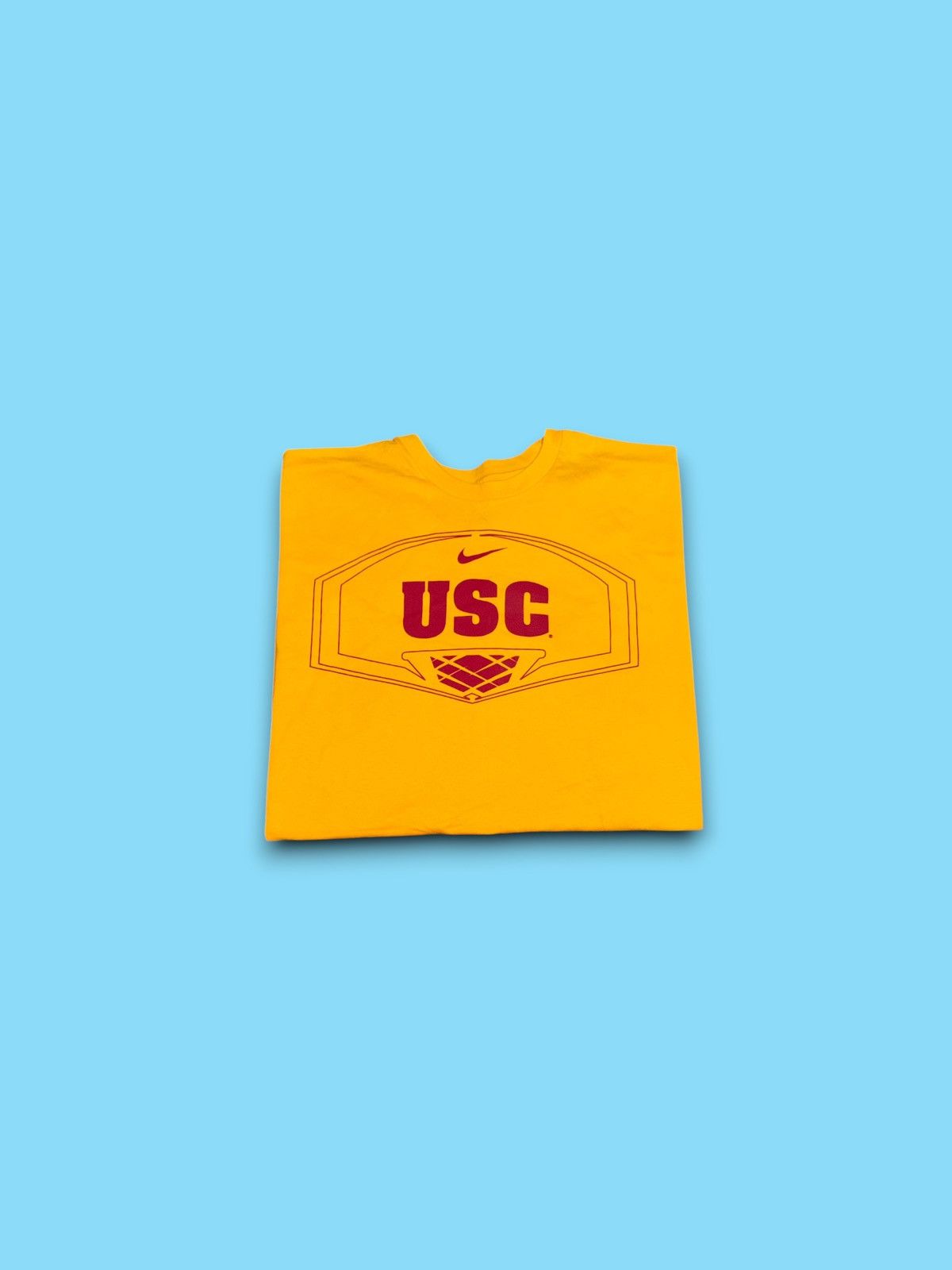 Nike Vintage USC Trojans NCAA basketball Nike team t-shirt 2XL Size US XXL / EU 58 / 5 - 1 Thumbnail