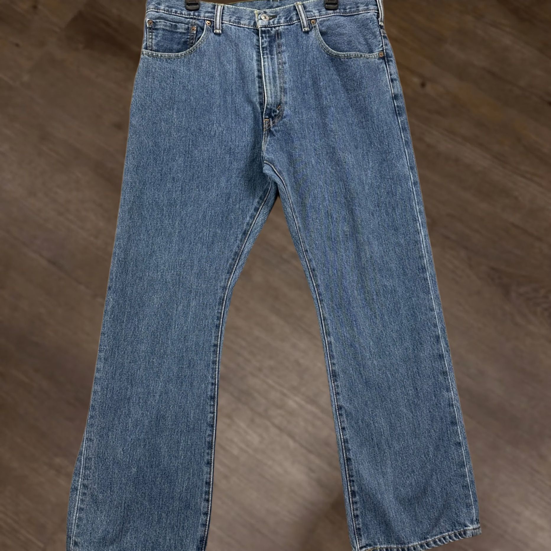 Levi's Levi'S 517 Bootcut Jeans - Mens 38X30 Blue Red Tab - Pre-Owned Excellent Condition | Denim Pants Size US 38 / EU 54 - 1 Thumbnail