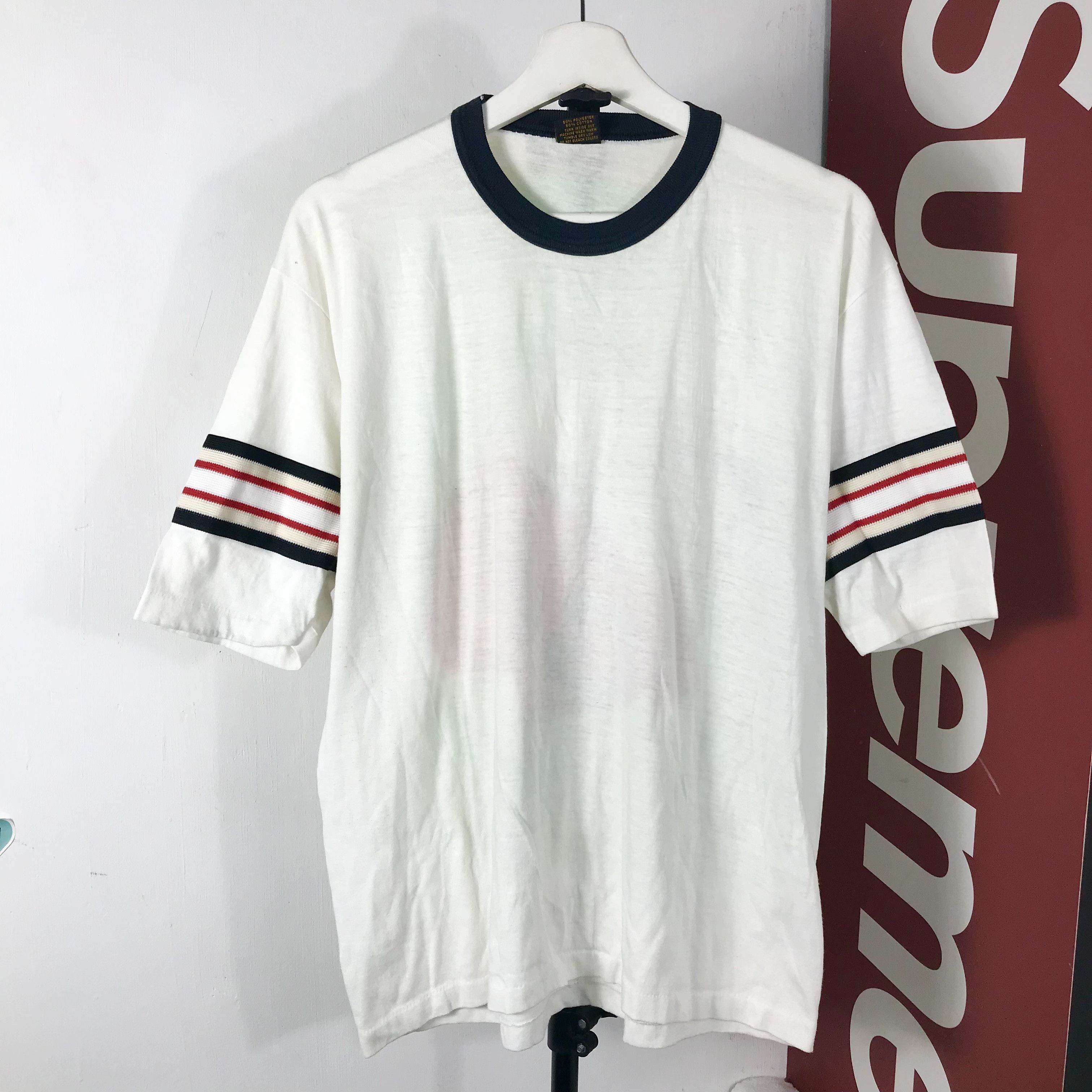 Vintage Georgia UGA Bulldogs Vtg 1980s raglan shirt Size US L / EU 52-54 / 3 - 4 Thumbnail