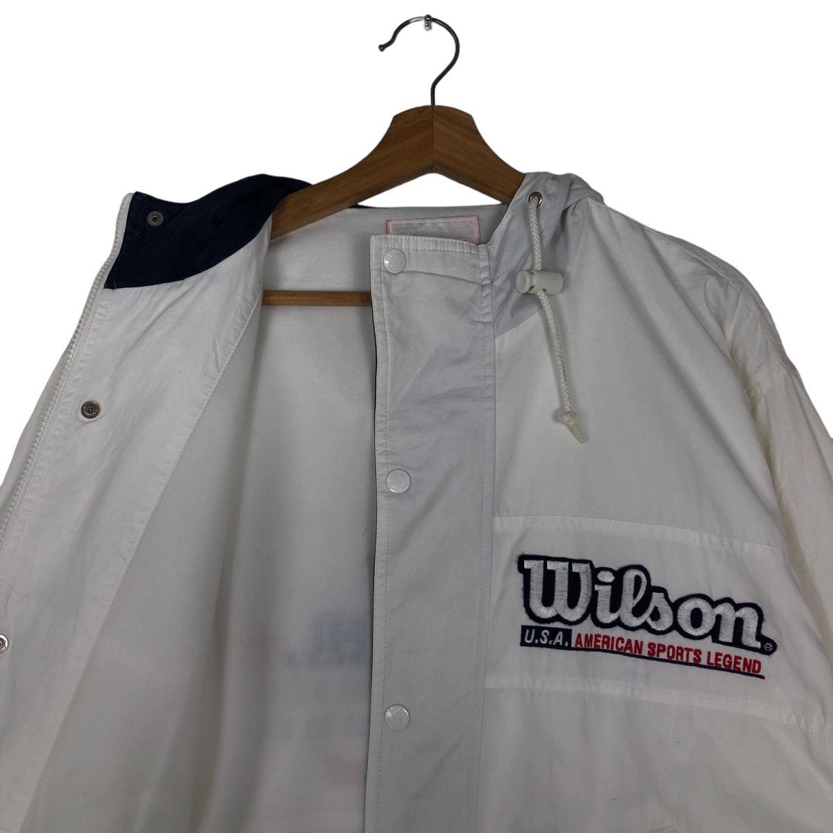Japanese Brand 🔥90’s Vintage Bomber Jacket Wilson Since 1914 Big Logo Size US M / EU 48-50 / 2 - 13 Thumbnail