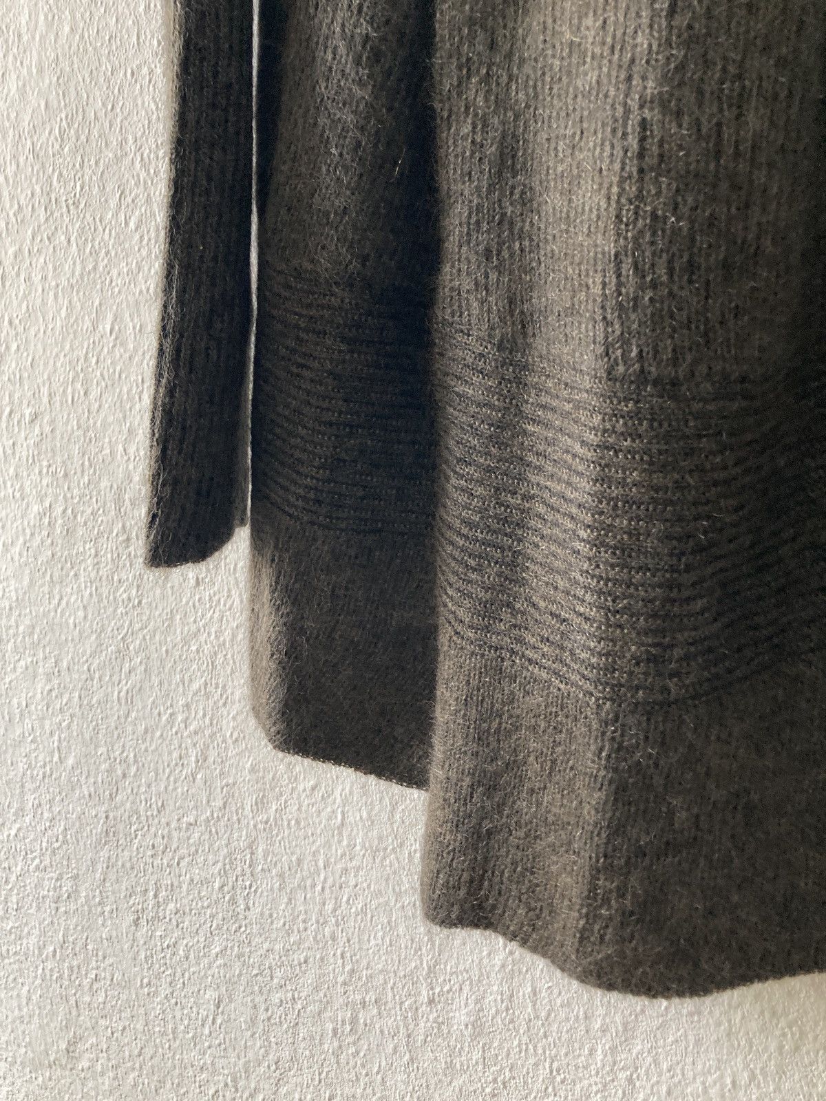 Rick Owens F/W 19 "LARRY" Hooded Mohair & Wool Knit Jacket Rick Owens L Size US L / EU 52-54 / 3 - 4 Thumbnail