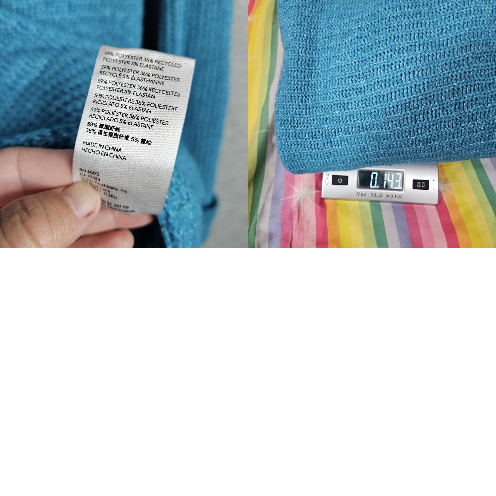 Anthropologie Anthropologie Sweater Shirt Womens XS Blue Cowl Neck Knit Pullover Size XS / US 0-2 / IT 36-38 - 8 Thumbnail
