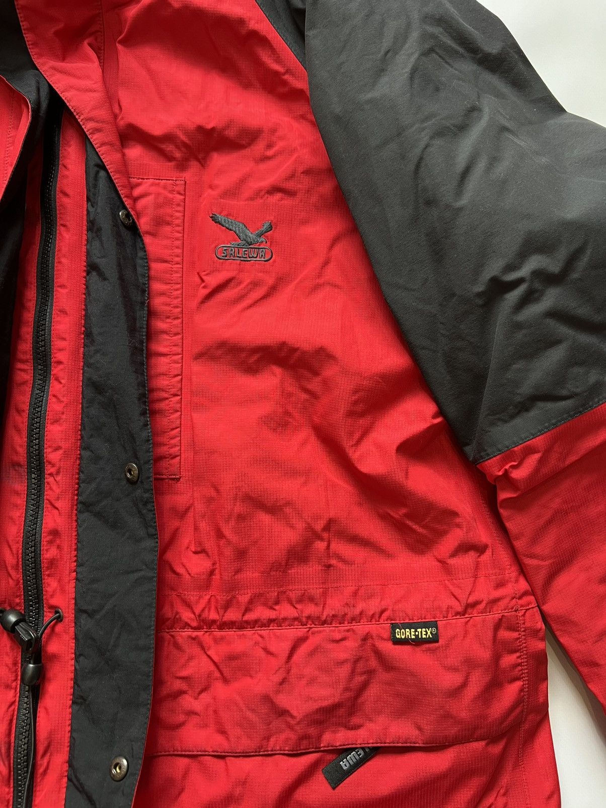 SALEWA 3in1 Salewa Red Gore Tex Jacket Winter Heavy Mens Gorpcore Size US L / EU 52-54 / 3 - 2 Thumbnail