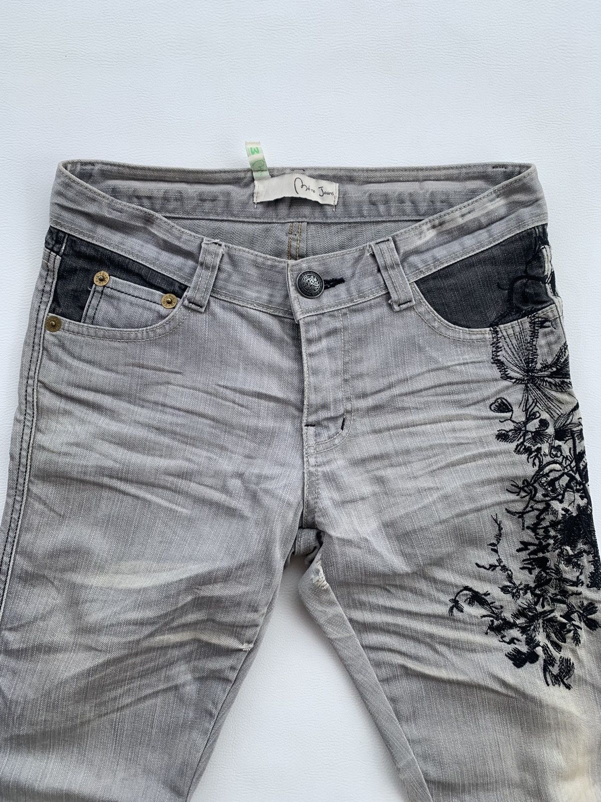 Japanese Brand Mere Jeans Gothic Tokyo Style Japanese Jeans Pants Size 28" / US 6 / IT 42 - 3 Thumbnail