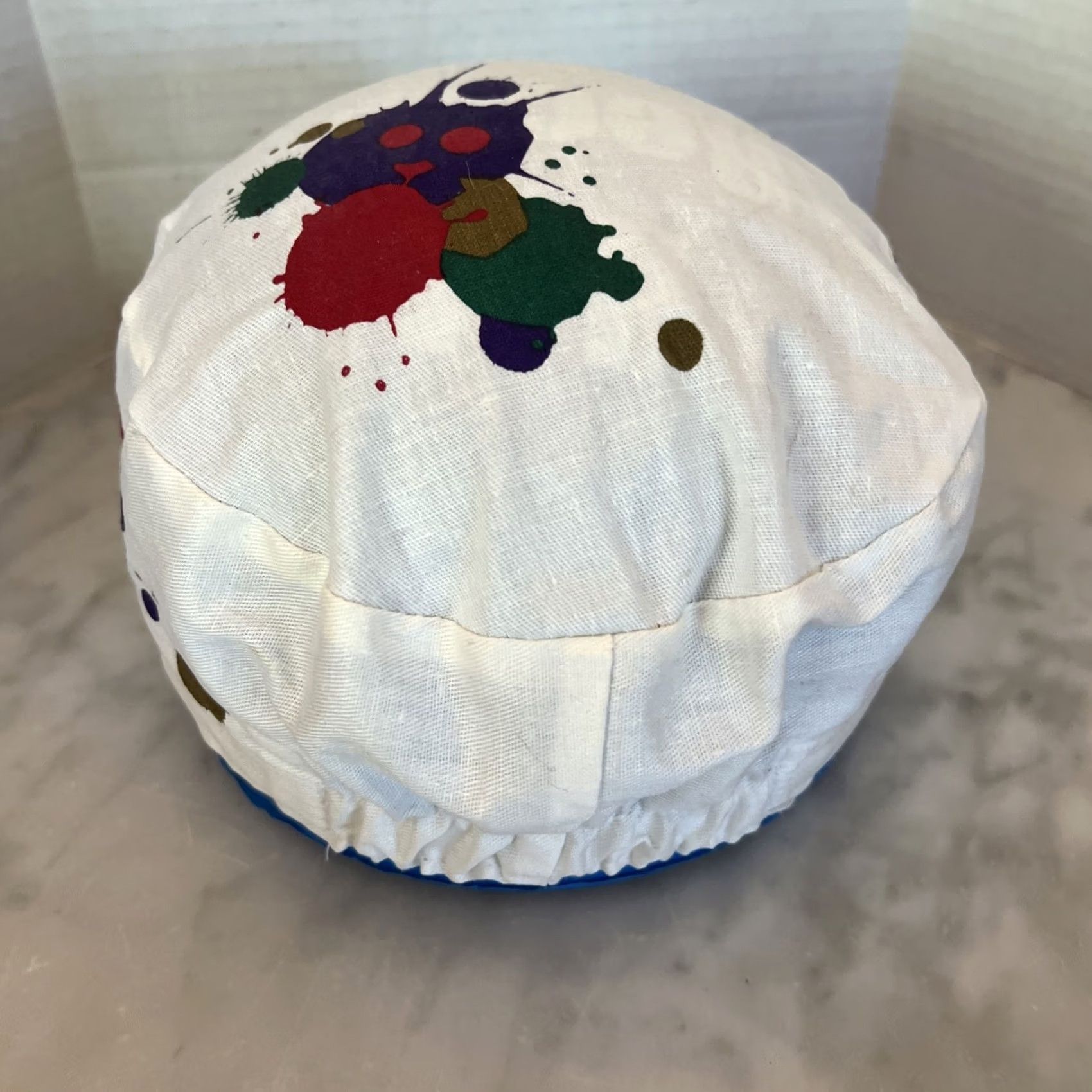 Vintage VINTAGE Excalibur Casino Painters Cap One Size White Painter Splatter Mens Size ONE SIZE - 5 Thumbnail