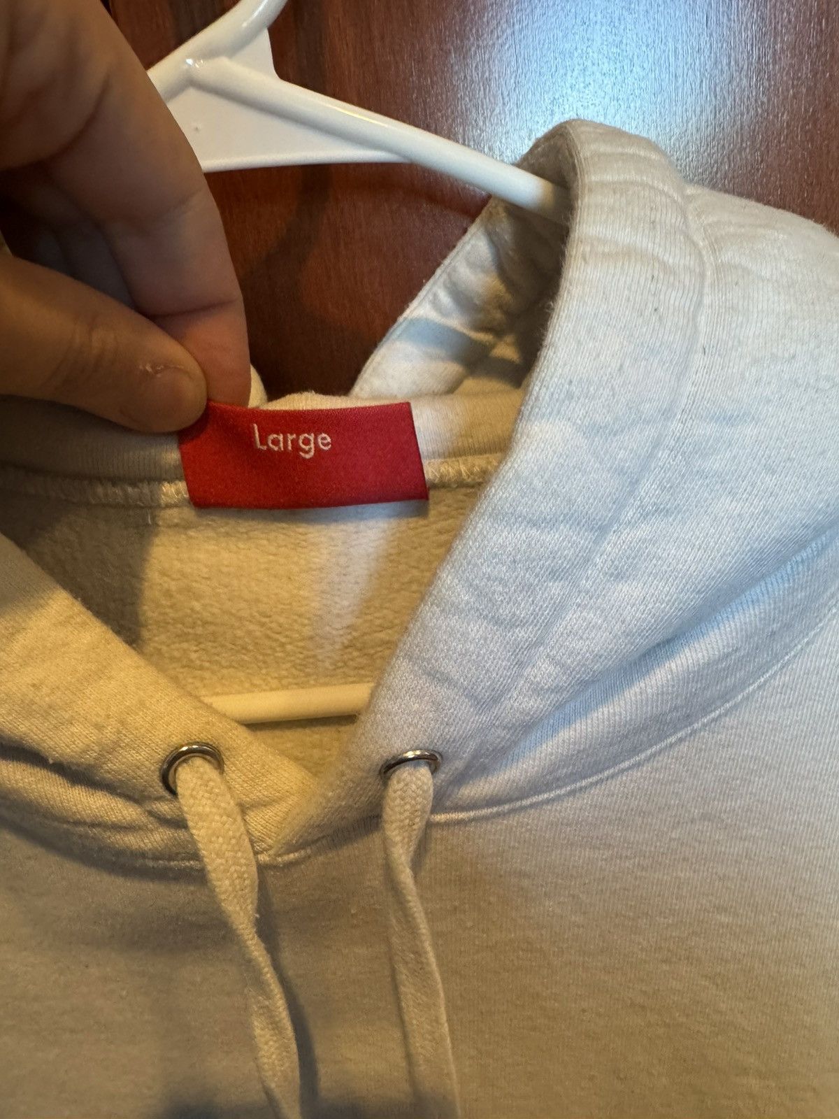 Supreme Supreme Rhinestone Script Hoodie Size US L / EU 52-54 / 3 - 4 Thumbnail
