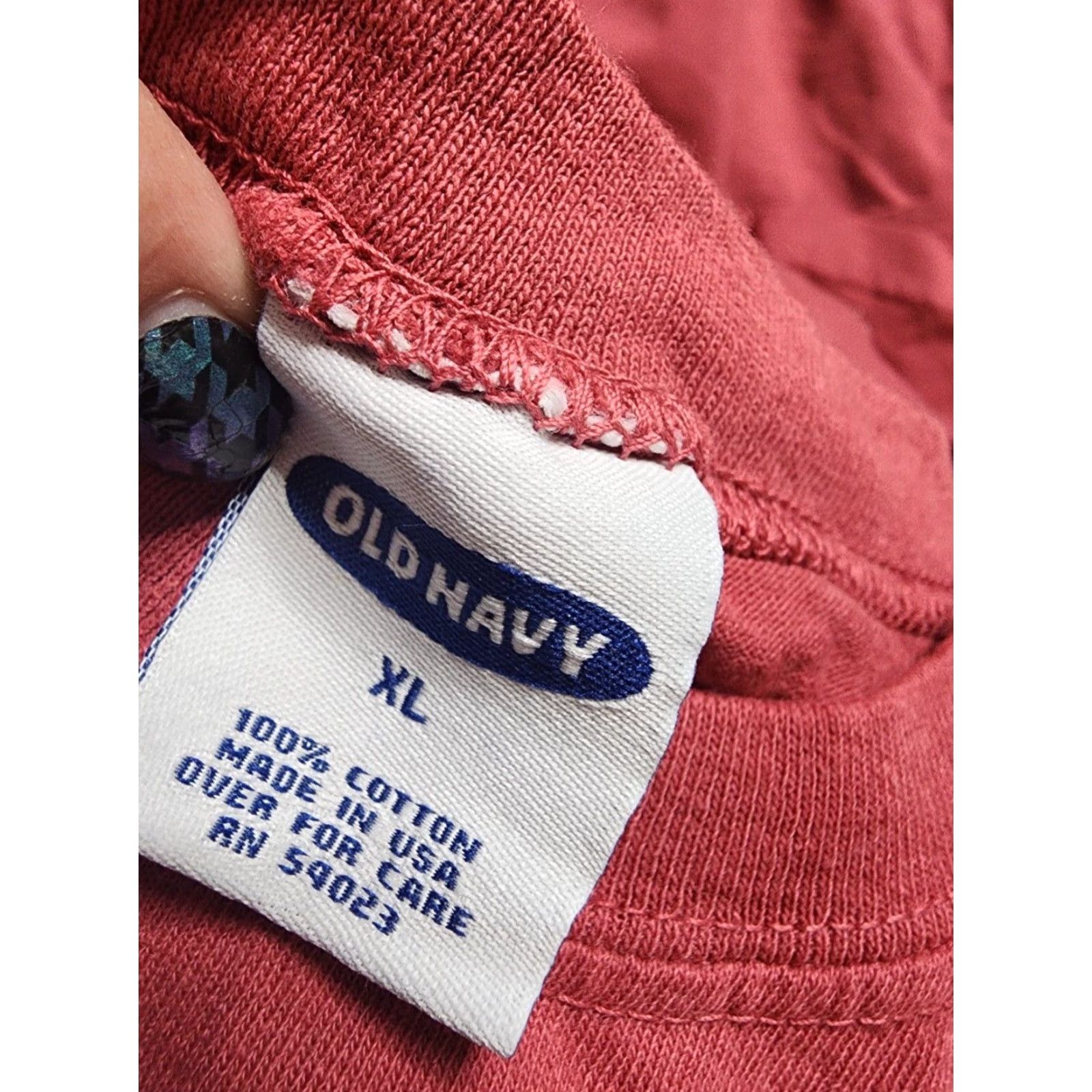 Old Navy VINTAGE Old Navy T-Shirt Mens XL Red Crew Neck Cotton 1990s Pacific Coast Tours California Logo 70s Short Sleeve Size US XL / EU 56 / 4 - 4 Thumbnail