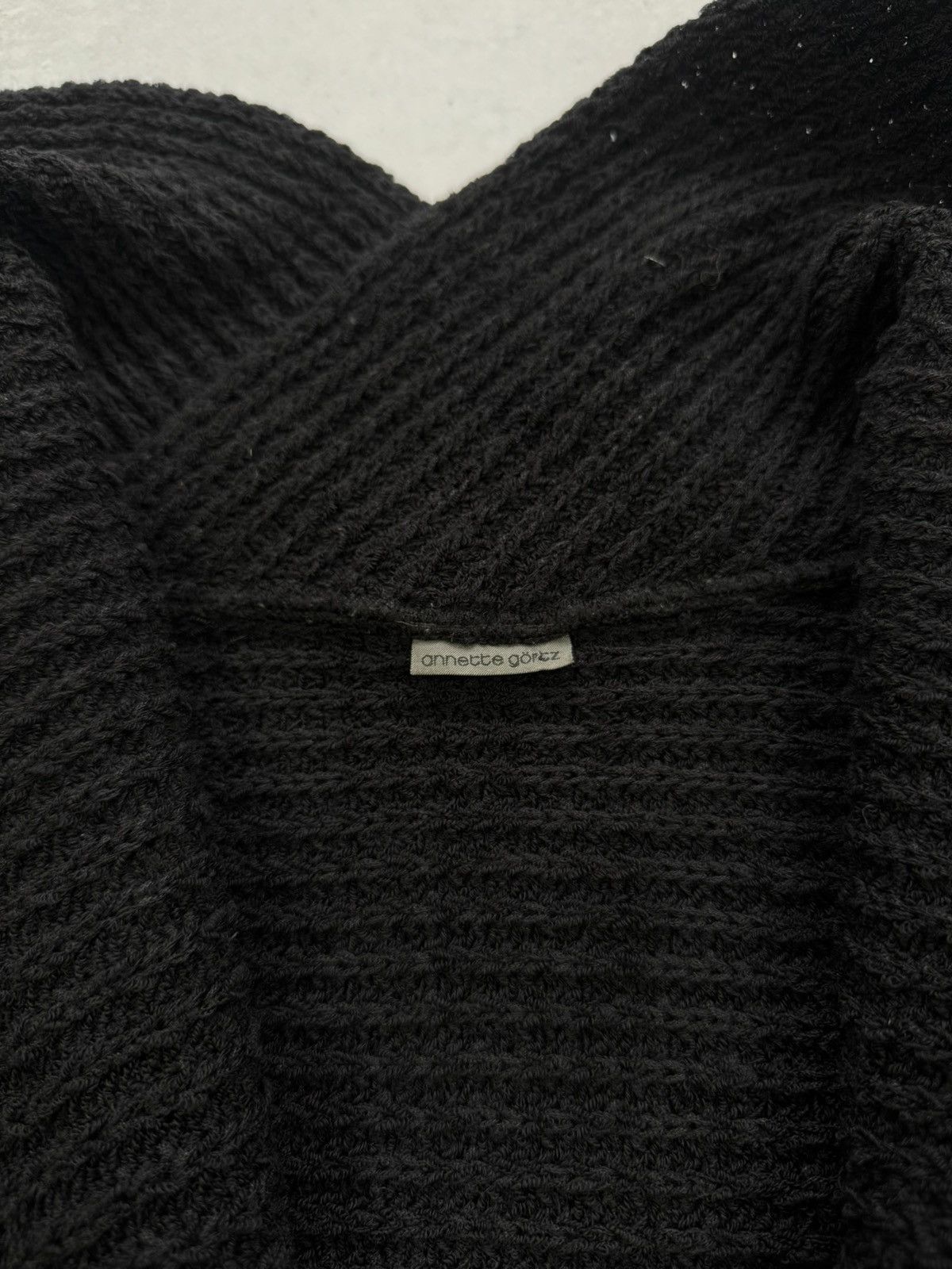 Annette Gortz Annette Gortz Wool Knit Open Front Cardigan Size M / US 6-8 / IT 42-44 - 4 Thumbnail
