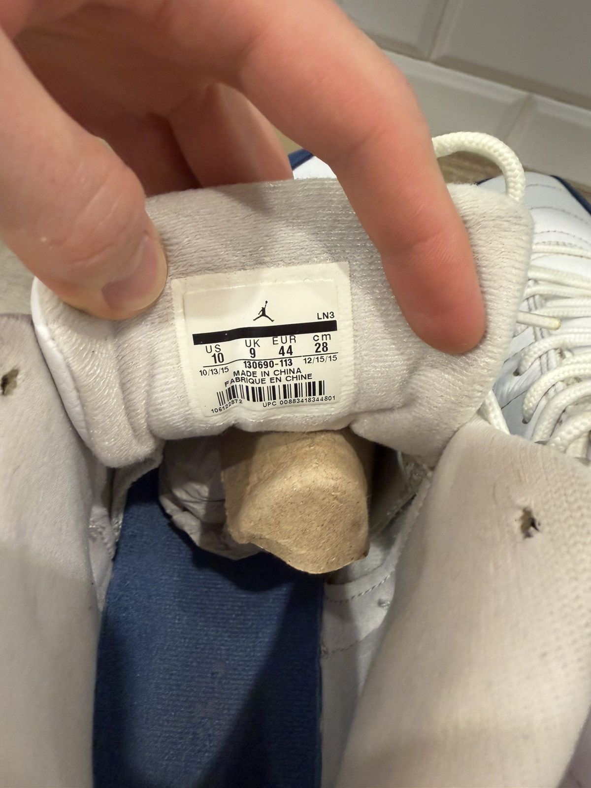 Jordan Brand Jordan 12 French Blue Size US 10 / EU 43 - 8 Thumbnail