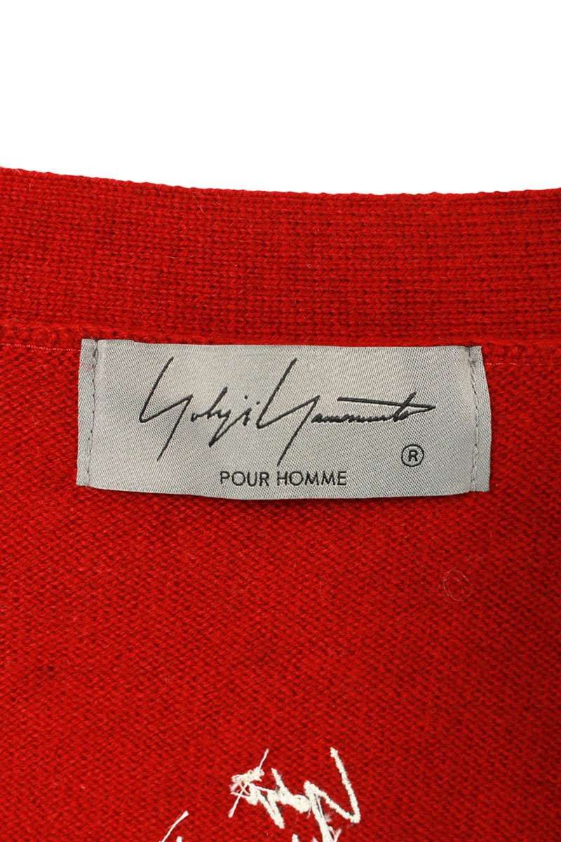 Yohji Yamamoto Yohji Yamamoto POUR HOMME // Wool and cashmere cardigan Size US L / EU 52-54 / 3 - 3 Thumbnail