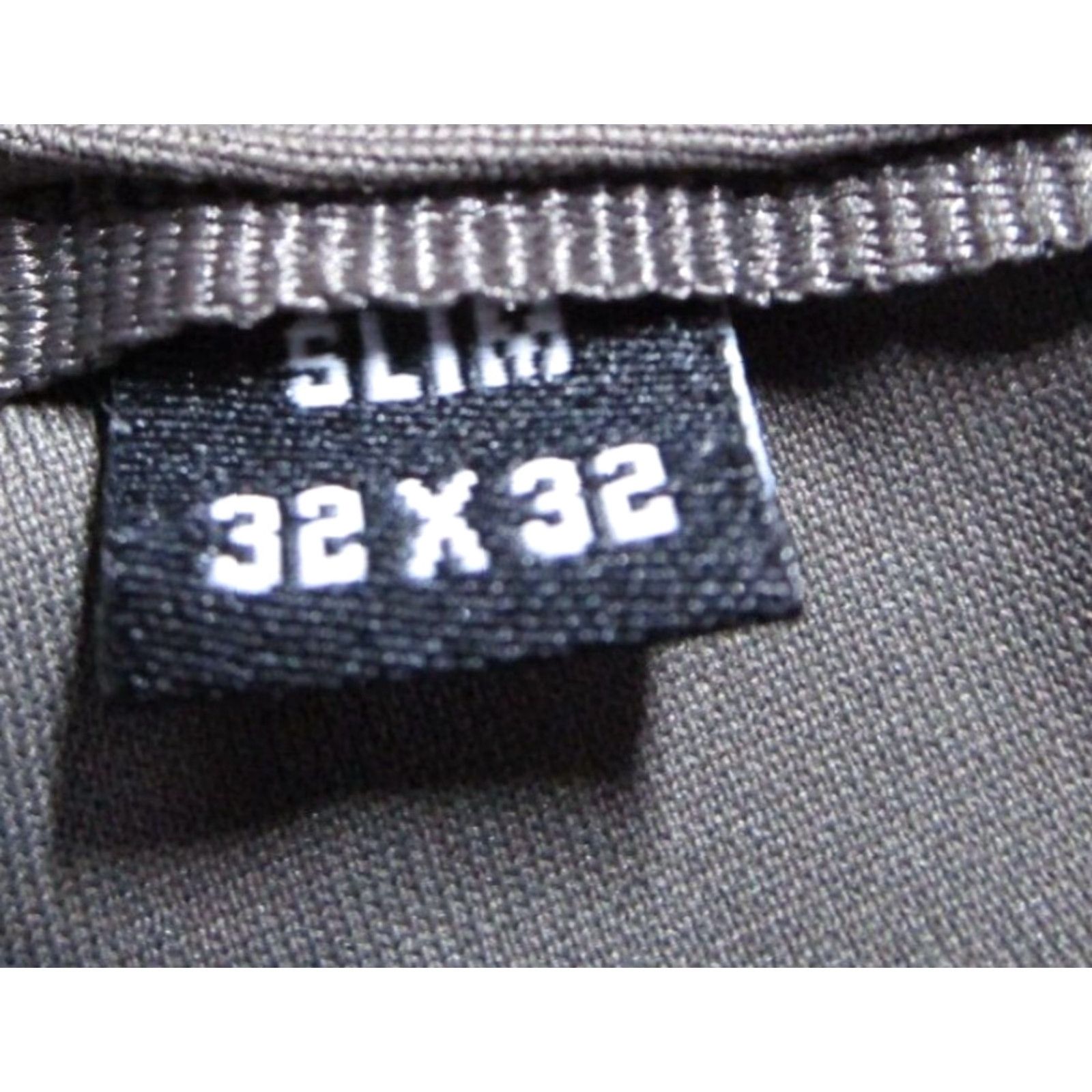 Cuts Cuts Mens Green Slim Fit Tapered 5-Pocket Pants 32x32 Casual Work Travel Buttonless? (Note: original lacks). Size US 32 / EU 48 - 4 Thumbnail