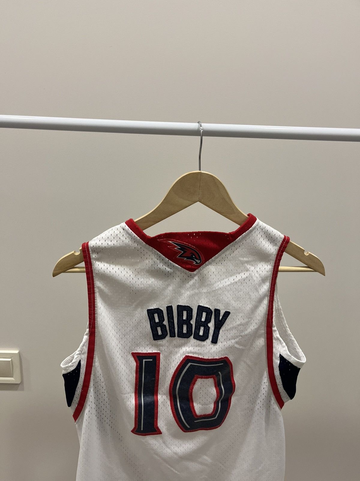 Adidas Vintage | Mike Bibby | Atlanta Hawks Adidas NBA Jersey Size US S / EU 44-46 / 1 - 5 Thumbnail