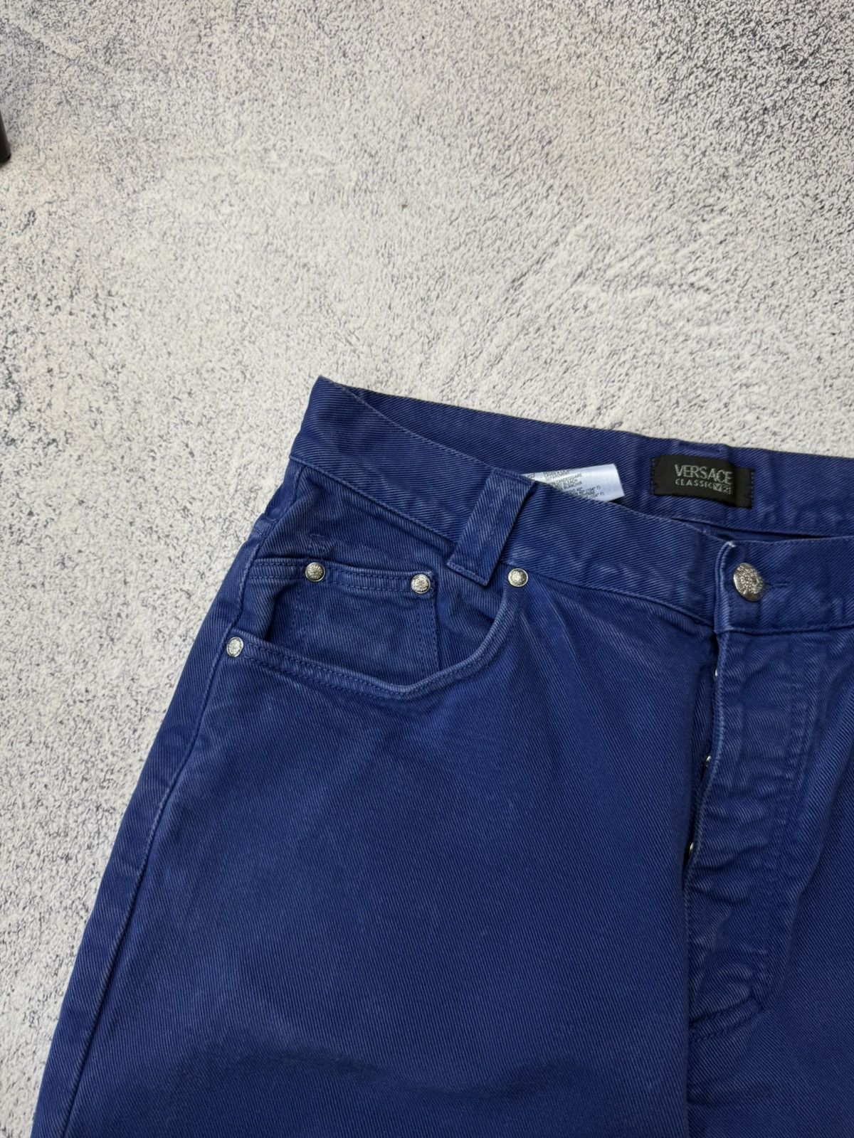 Versace Vintage Versace Classic Denim Pants Y2K Size US 32 / EU 48 - 11 Thumbnail