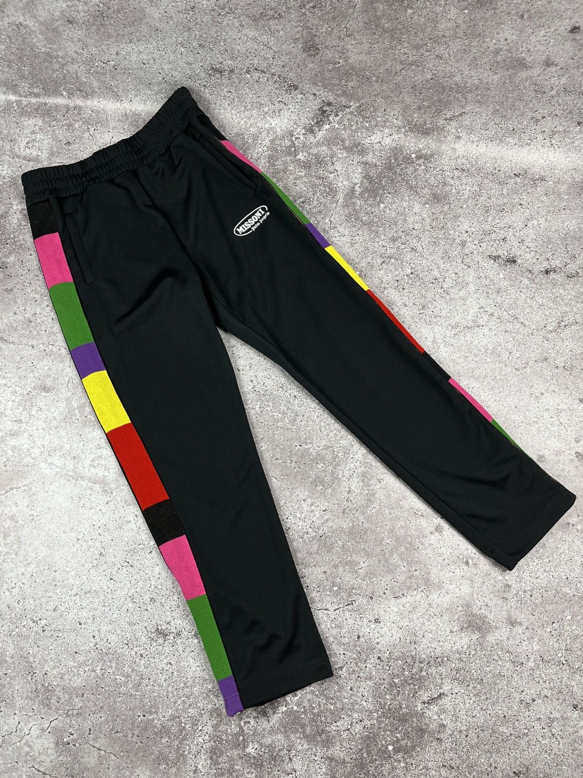 Missoni × Palm Angels Palm Angels x Missoni Track-Pants With Decorative Stripes Size US 34 / EU 50 - 2 Thumbnail