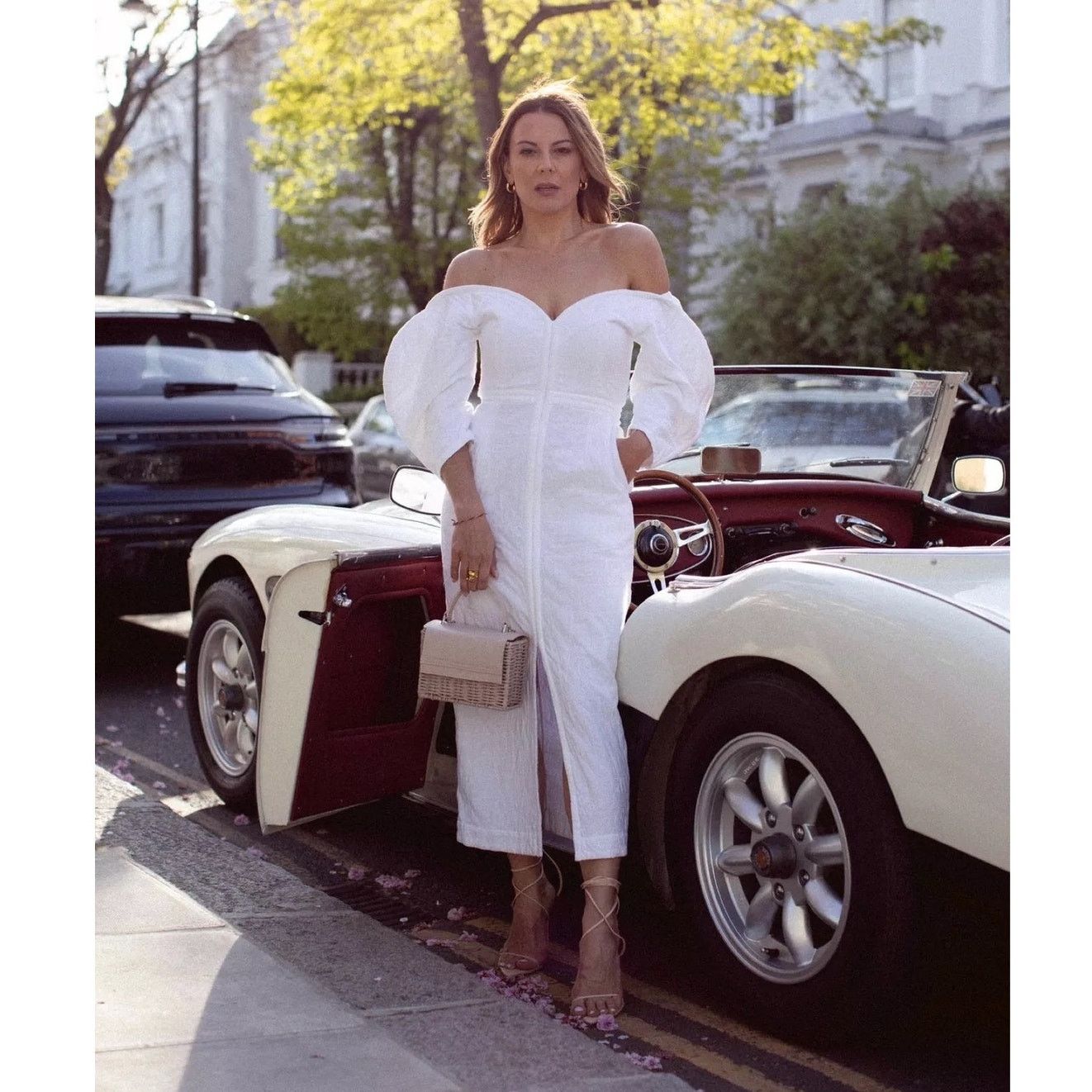 Mara Hoffman Mara Hoffman Leonara puff sleeve midi dress white size 00 Size XXS / US 00 / IT 34 - 3 Thumbnail
