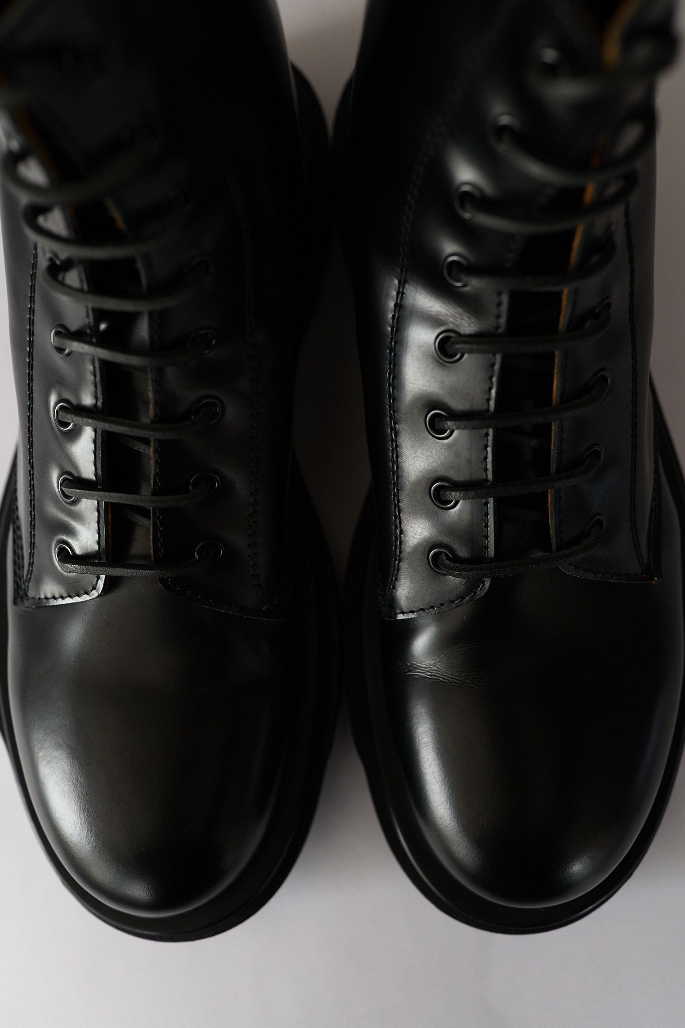 Buttero STORIA COMMANDO BOOTS IN BLACK LEATHER Size US 12.5 / EU 45-46 - 8 Thumbnail