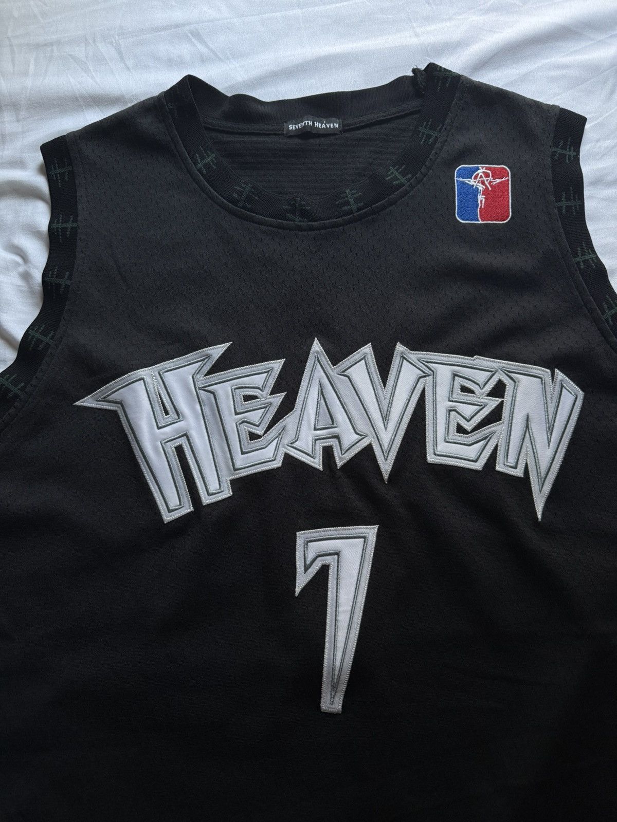 Seventh Heaven Seventh Heaven Black Basketball Jersey Size US L / EU 52-54 / 3 - 2 Thumbnail