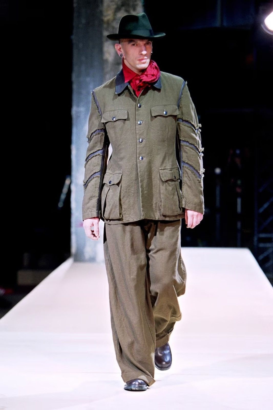 Yohji Yamamoto Yohji Yamamoto POUR HOMME FW2003 Military Jacket Size US M / EU 48-50 / 2 - 2 Thumbnail