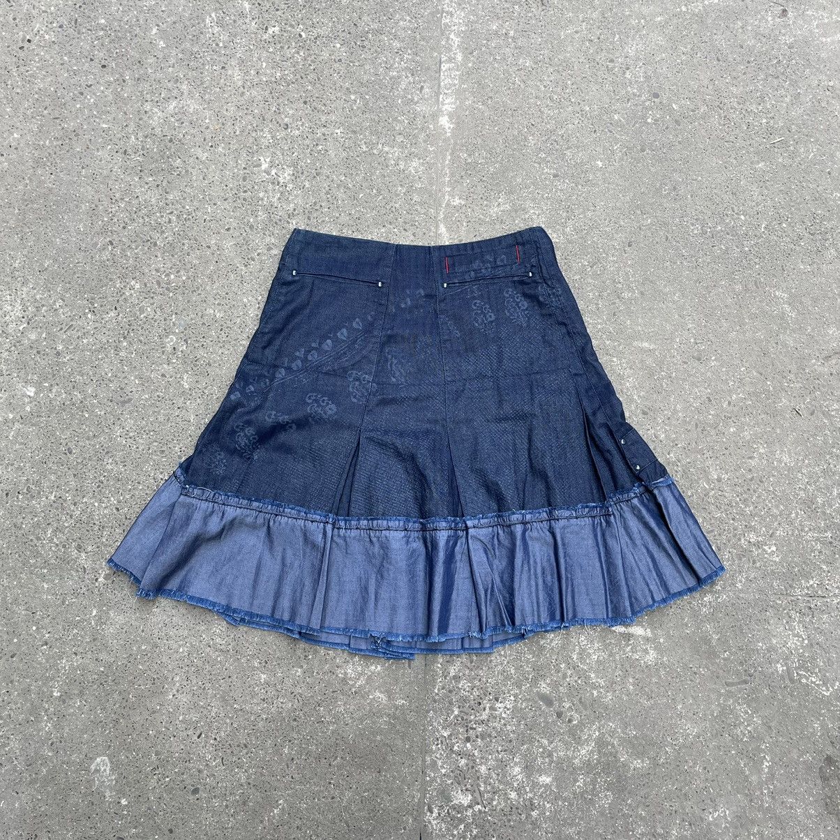 Marithe + Francois Girbaud Vintage Marithe Francois Girbaud Bondage Avant-garde Skirt Size 24" / US 00 / IT 34 - 12 Thumbnail