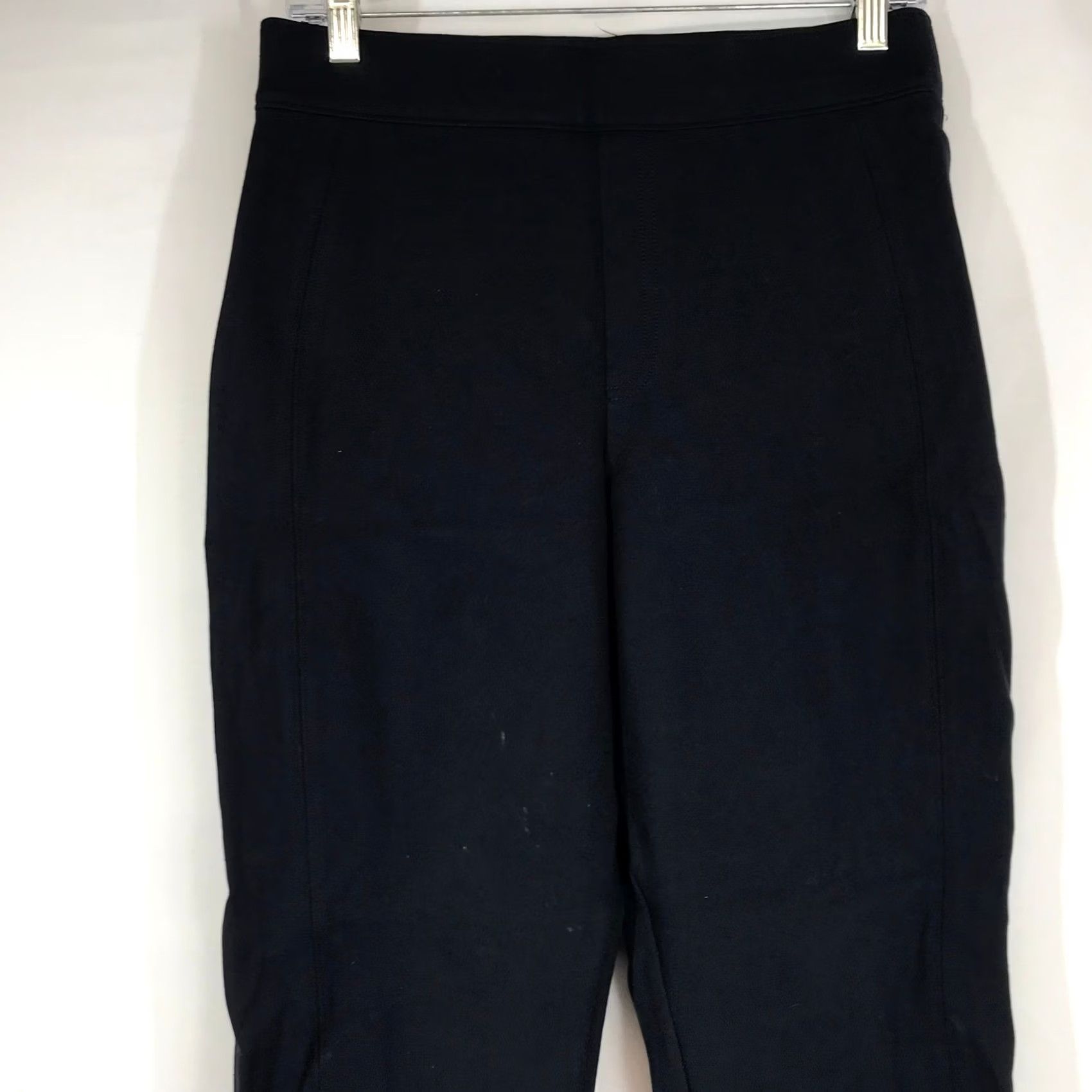 Spanx VINTAGE Spanx The Perfect Pant Slim Straight Navy Blue High Rise Medium Tall Long M/M Size 32" / US 10 / IT 46 - 2 Thumbnail