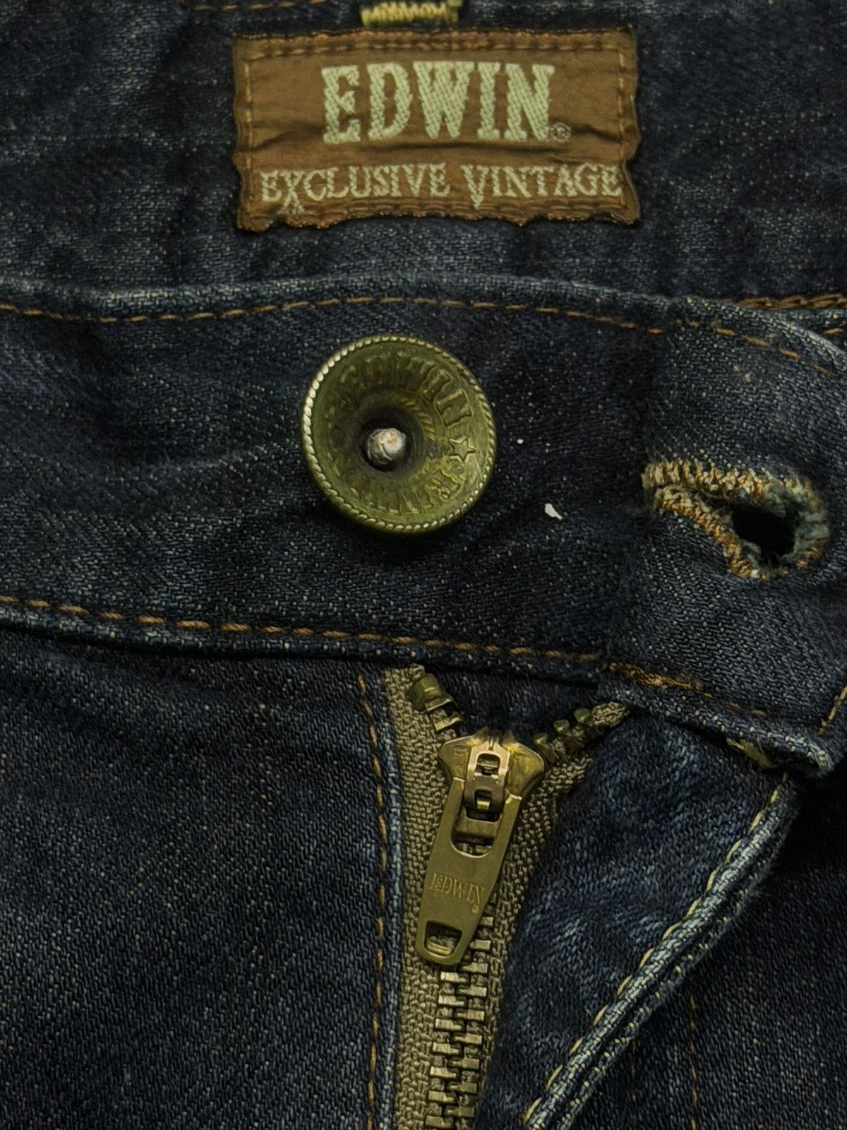Edwin EDWIN 00s EVS403 Exclusive Vintage Japan Made Denim Jeans 33 Size US 33 - 11 Thumbnail