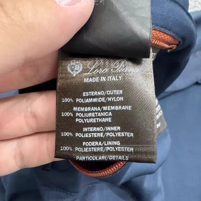 Loro Piana Loro Piana Blue Zip-Up Jacket. Size US XXL / EU 58 / 5 - 4 Thumbnail