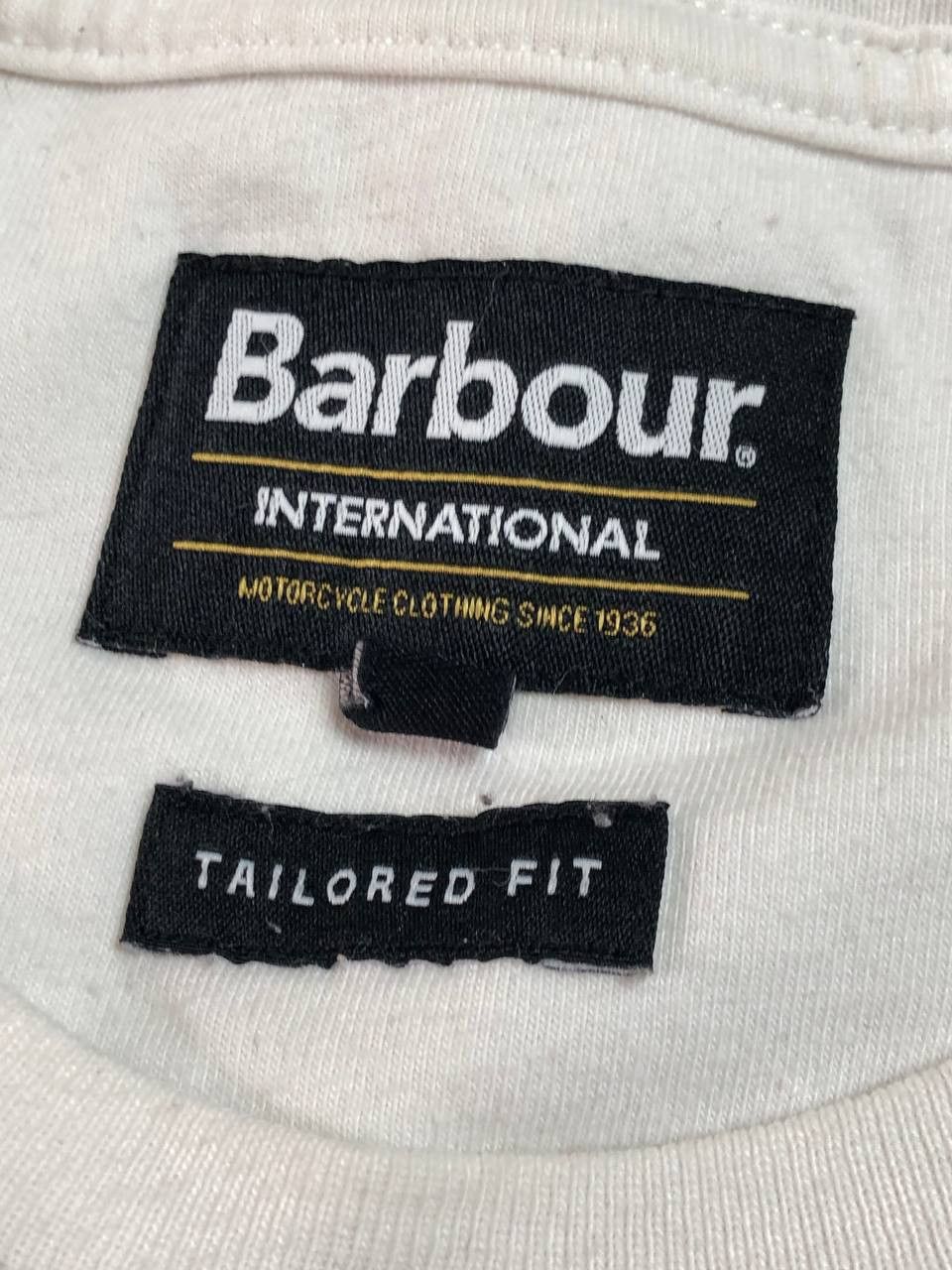 Barbour Barbour Tailored Fit Big Motorbike Print T-Shirt Size S Size US S / EU 44-46 / 1 - 3 Thumbnail