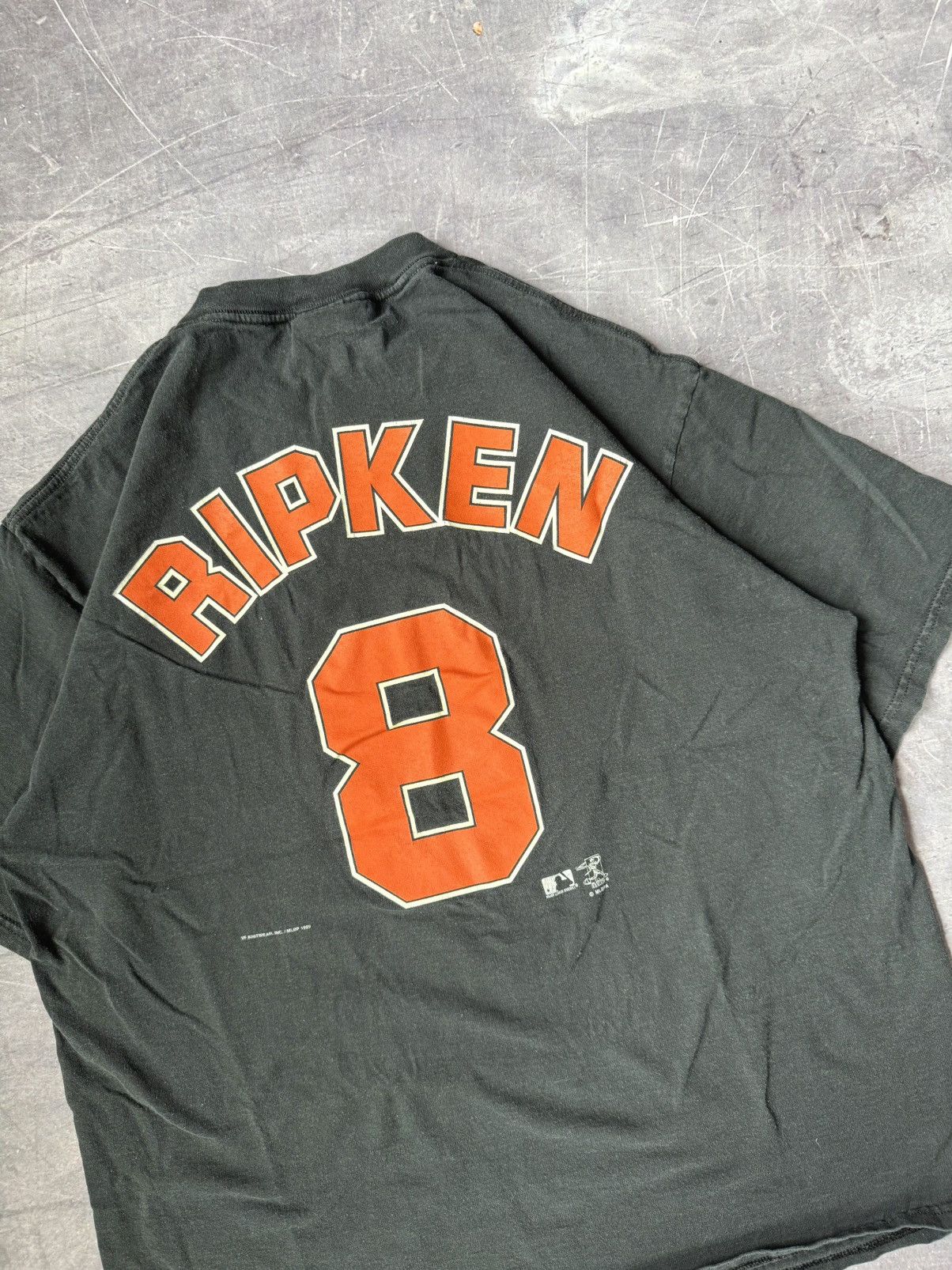 Lee Vintage Baltimore Orioles Cal Ripken MLB Lee T-shirt (XL) Size US XL / EU 56 / 4 - 3 Thumbnail