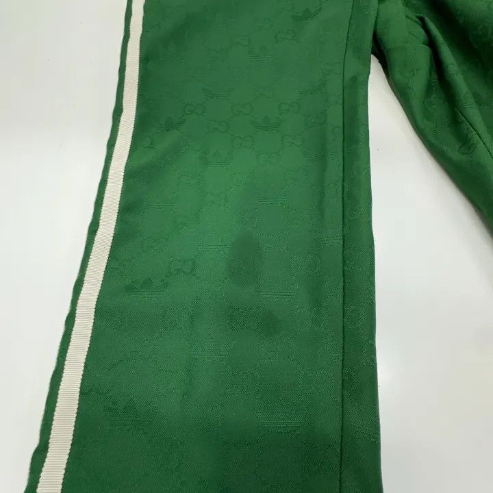 Gucci GUCCI Striped Casual Trousers in Green-2507 Size US 44 / EU 60 - 4 Thumbnail