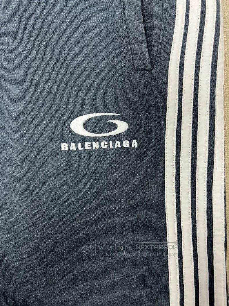 Balenciaga Balenciaga size S Solid color stripe straight fit knitted Size US 27 - 3 Thumbnail