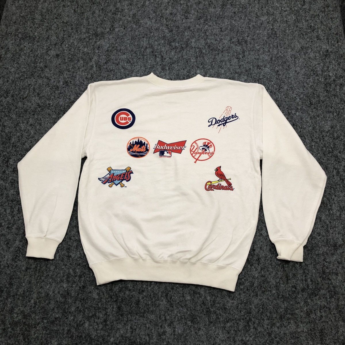 Budweiser Vintage Budweiser Major League Baseball Sweatshirt Size US L / EU 52-54 / 3 - 1 Thumbnail