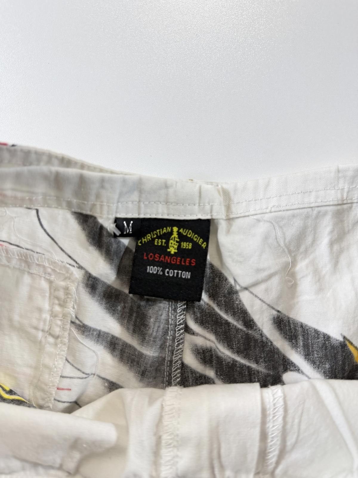 Unknown London Christian Audigier Knee-Length Shorts Panther and Crown M Size US 32 / EU 48 - 4 Thumbnail