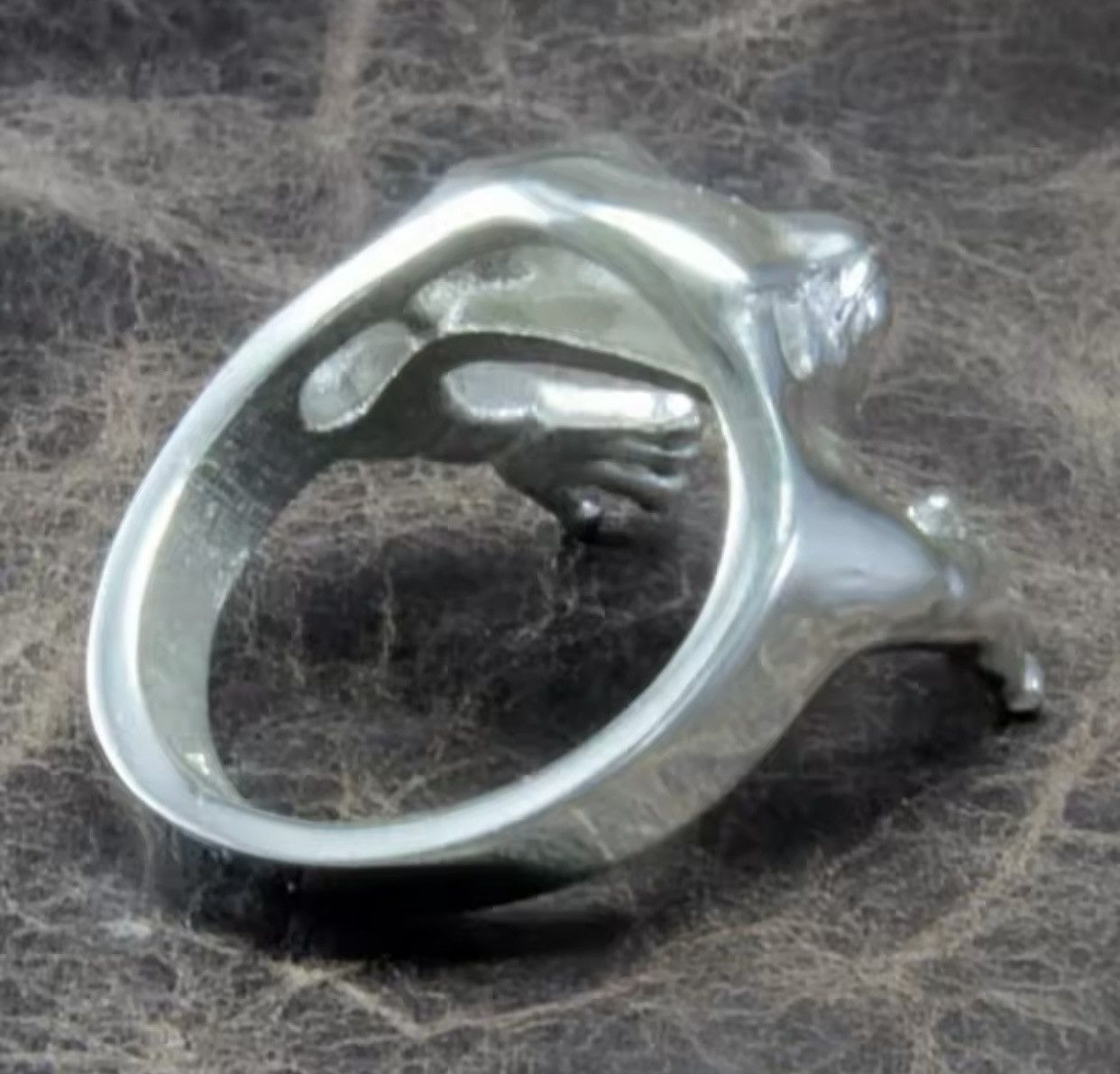 Other Cute Frog Adjustable Finger Rings Size ONE SIZE - 2 Thumbnail