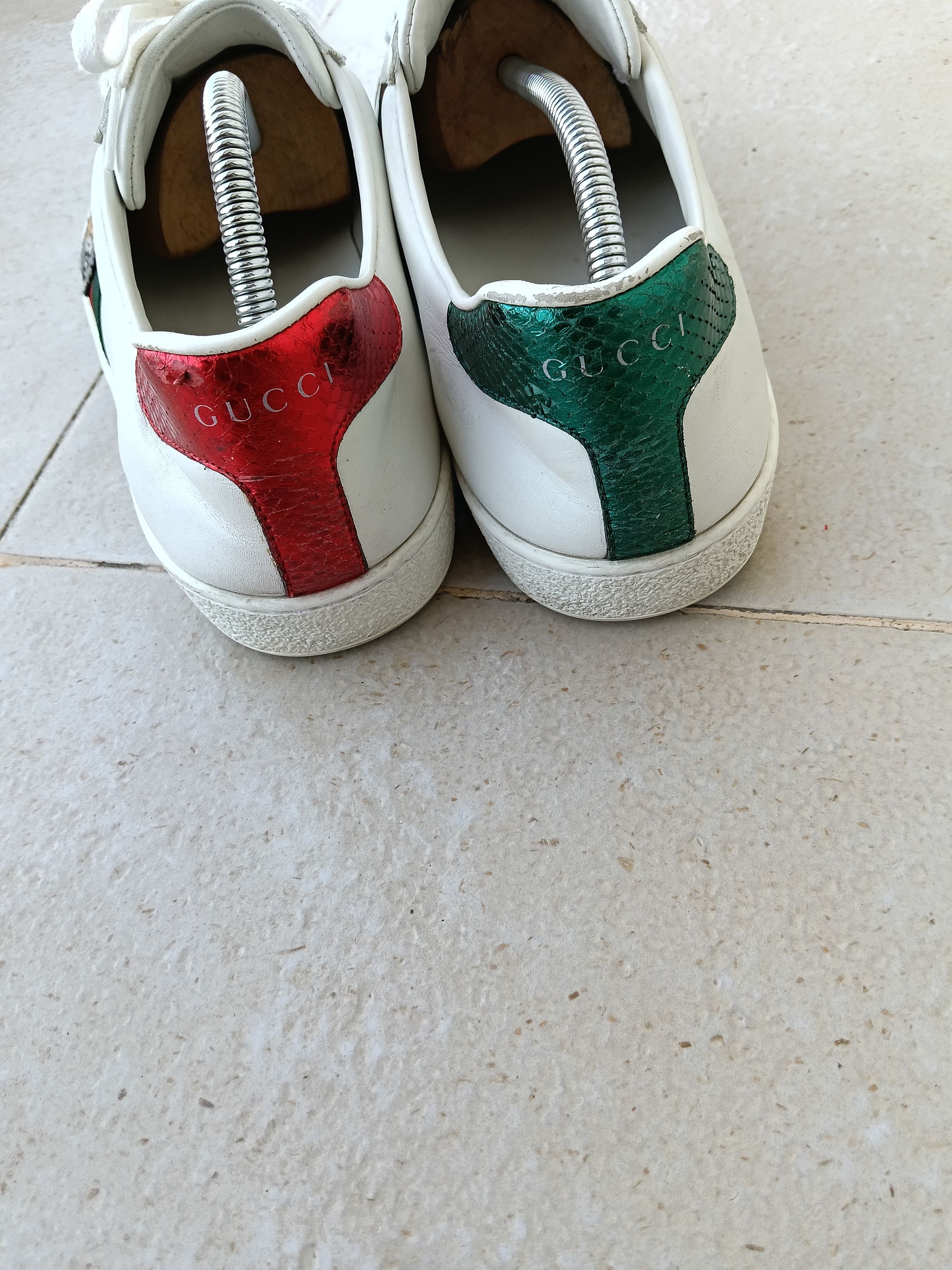 Gucci Gucci ace embroidered Tiger low top sneakers Size US 10 / EU 43 - 5 Thumbnail