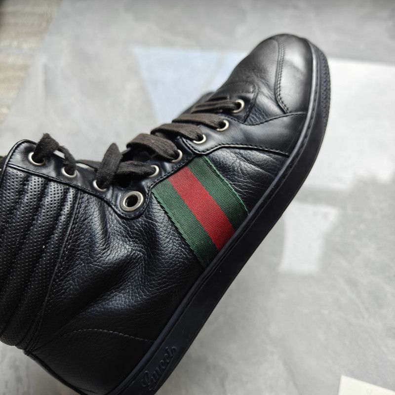 Gucci Gucci Color-Blocked High-Top Sneakers Size US 8.5 / EU 41-42 - 6 Thumbnail