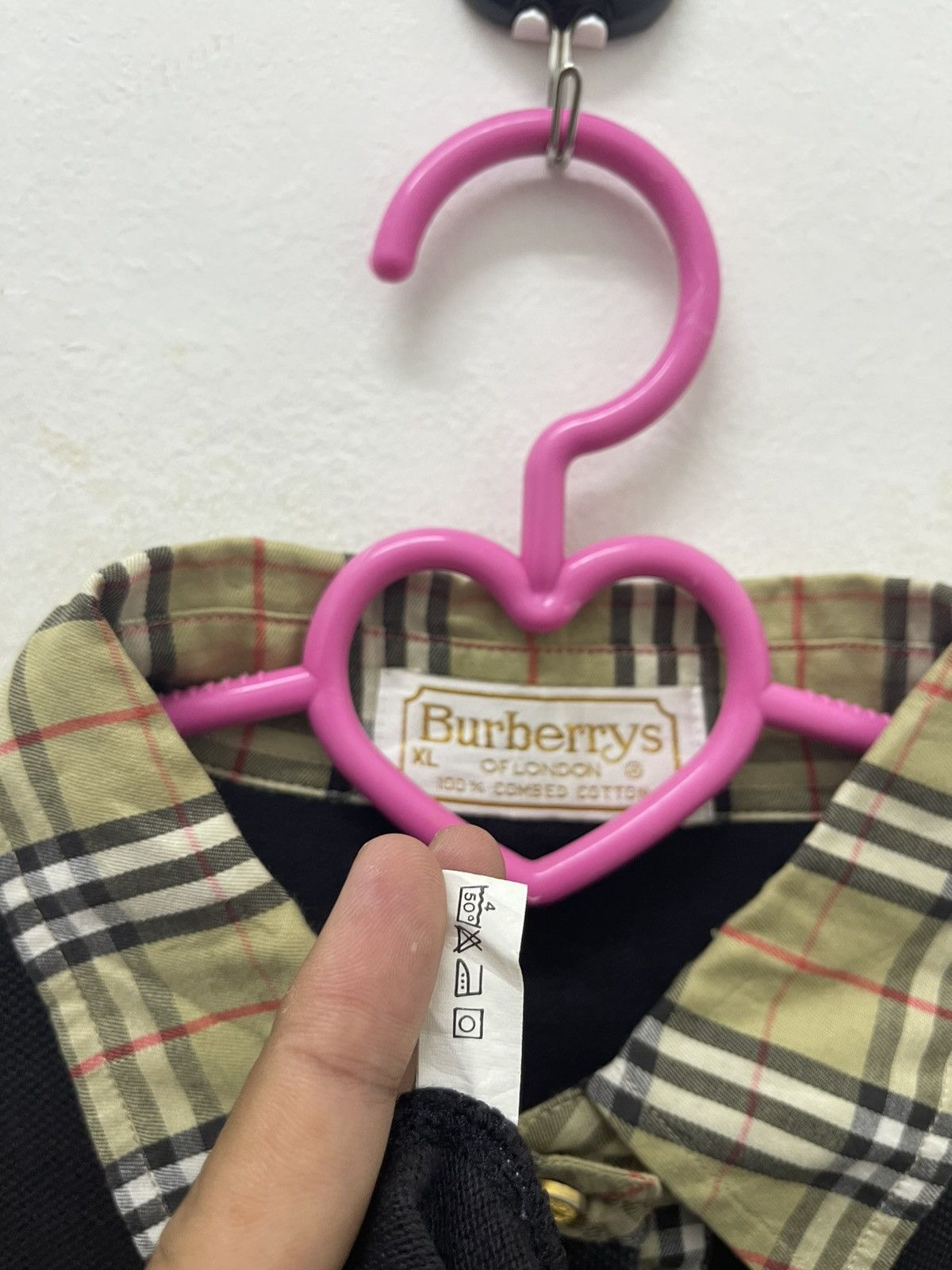Burberry Rare 90s Vintage BURBERRYS Polo Dress Size XL / US 12-14 / IT 48-50 - 5 Thumbnail