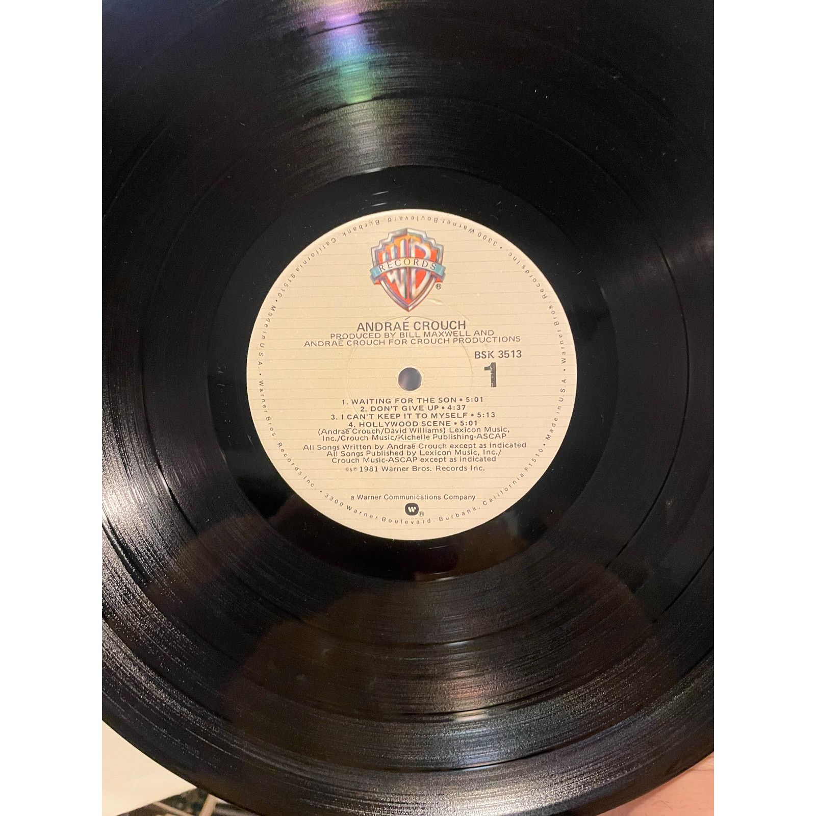 INTENTIONALLY BLANK Andrae Crouch - Don't Give Up LP gospel soul funk rnb album Size ONE SIZE - 3 Thumbnail