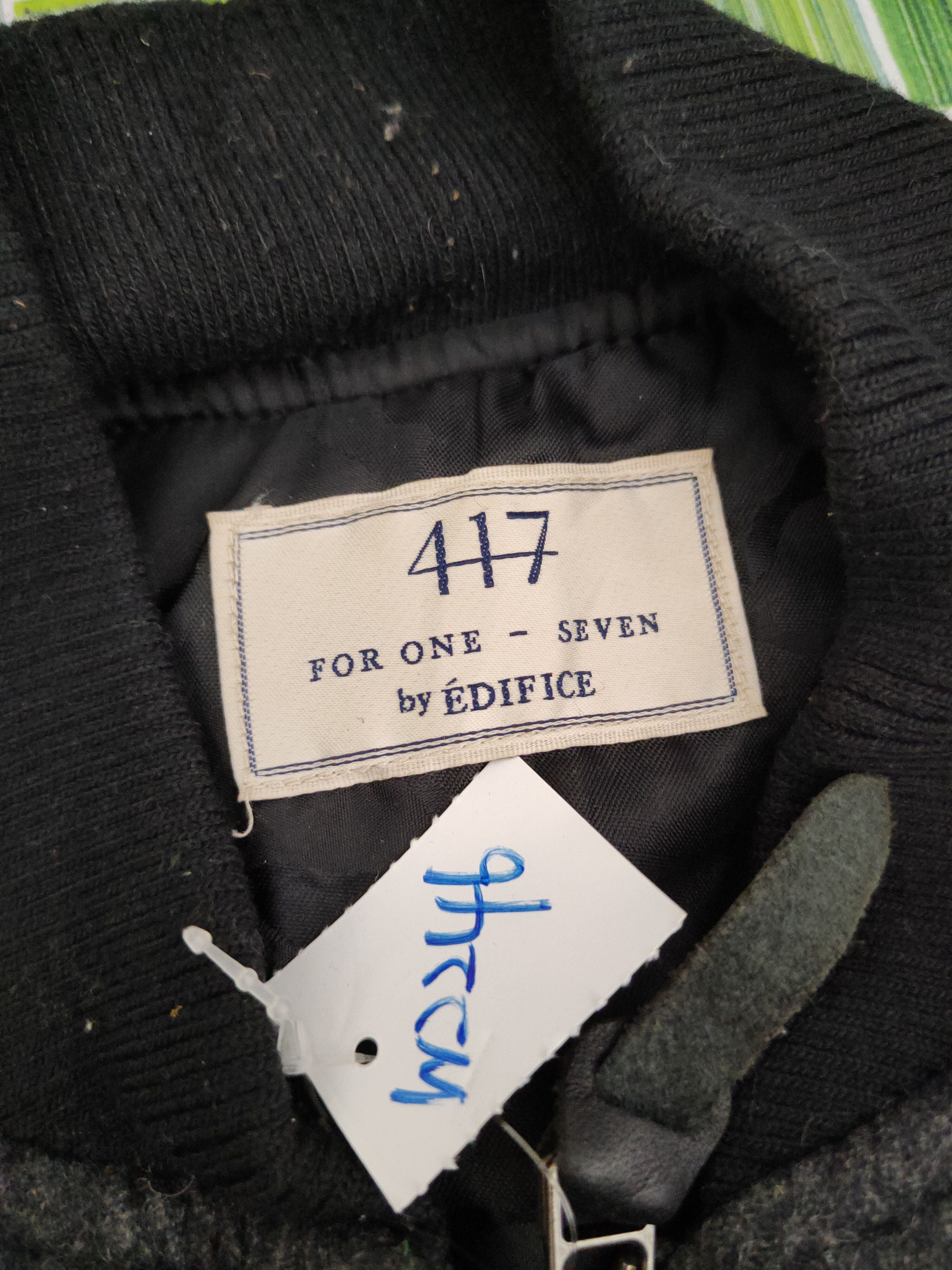 Japanese Brand × Vintage For One Seven-Edifice 417 Black Wool Jackets #W2246 Size US S / EU 44-46 / 1 - 11 Thumbnail