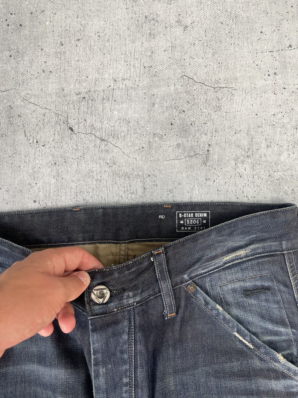G-Star VTG AVANTGARDE G STAR RAW DENIM MULTIPOCKET JAPAN JEANS Y2K Size US 32 / EU 48 - 8 Thumbnail