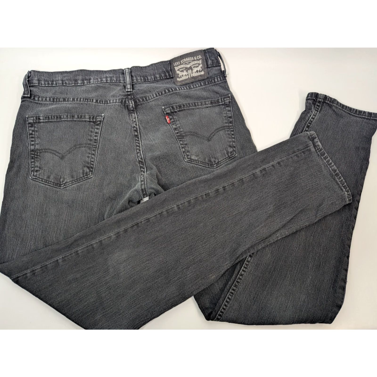 Levi's VINTAGE Levi's 511 Slim Denim Jeans 34x34 Black 04511-0168 Slim Fit 5-Pocket Mens Jeans Size US 34 / EU 50 - 2 Thumbnail