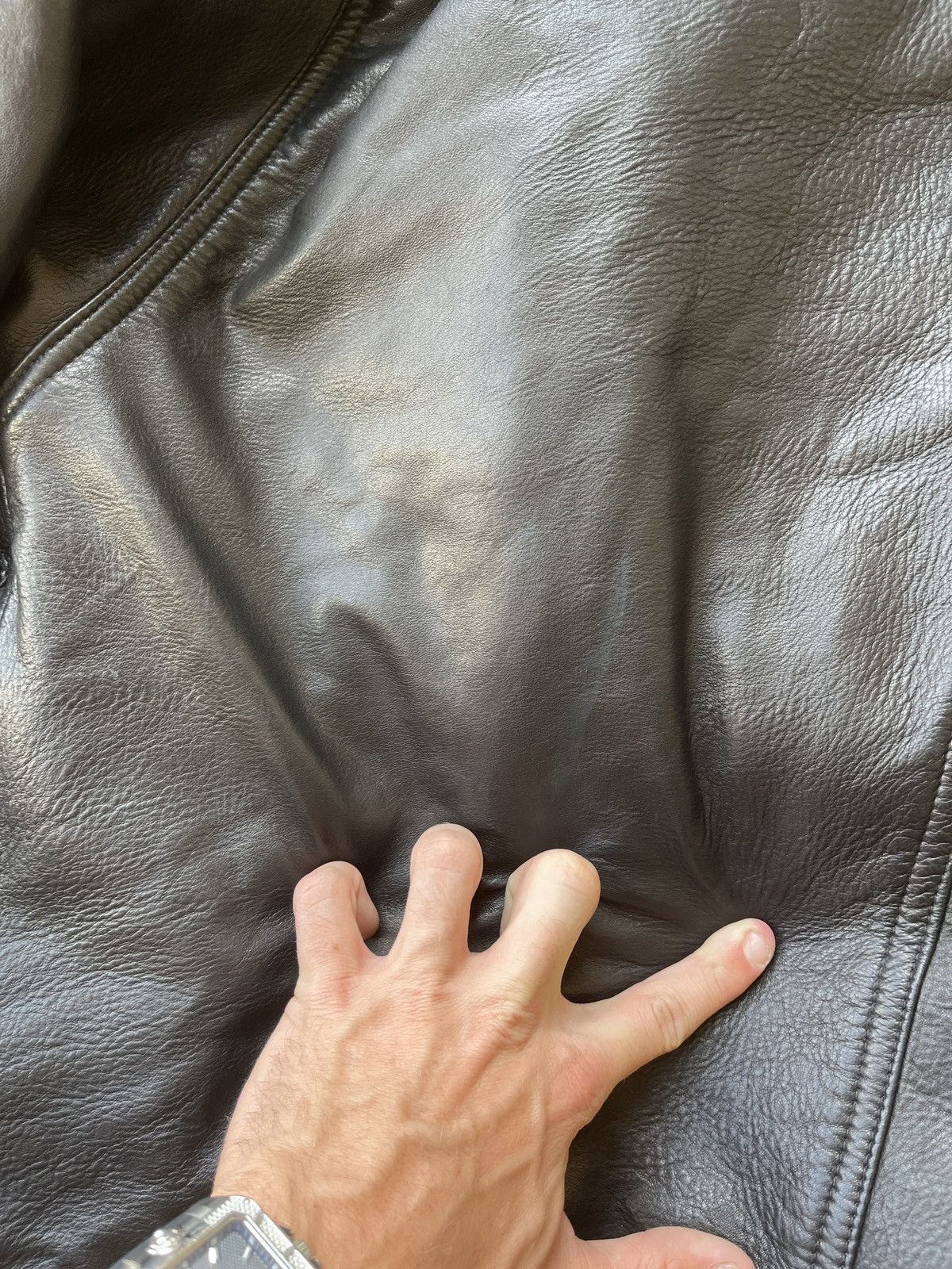 Marithe + Francois Girbaud Vintage Rare Marithe Francois Girbaud Leather Jacket Size US S / EU 44-46 / 1 - 15 Thumbnail