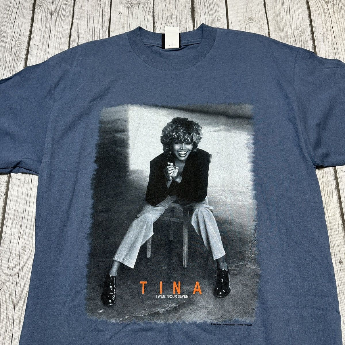 Band Tees Vintage Tina Turner tee Size US L / EU 52-54 / 3 - 3 Thumbnail