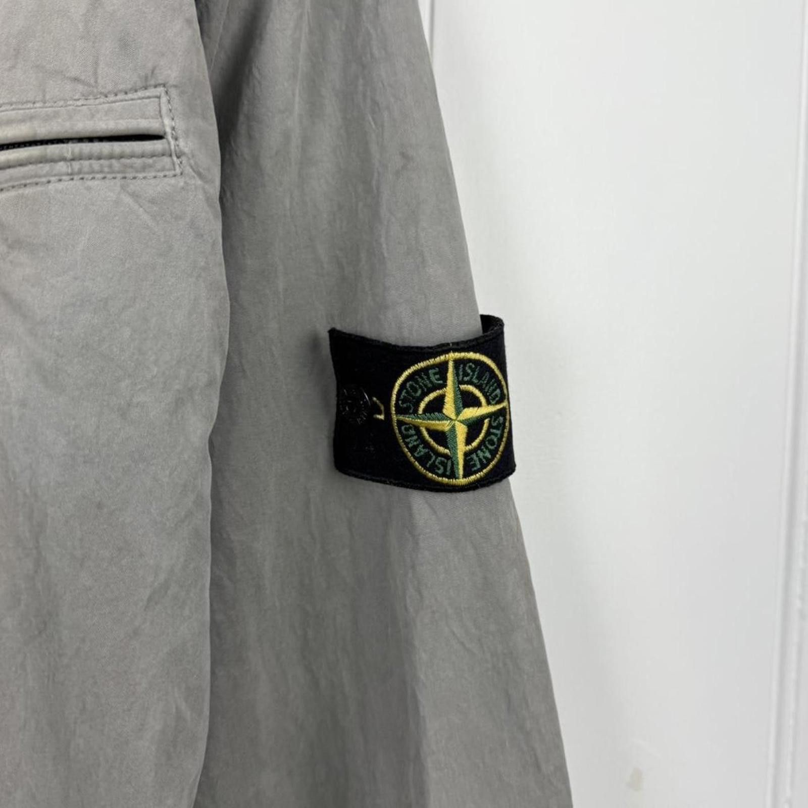 Stone Island Stone Island Brushed Cotton Over Shirt Size US XL / EU 56 / 4 - 3 Thumbnail