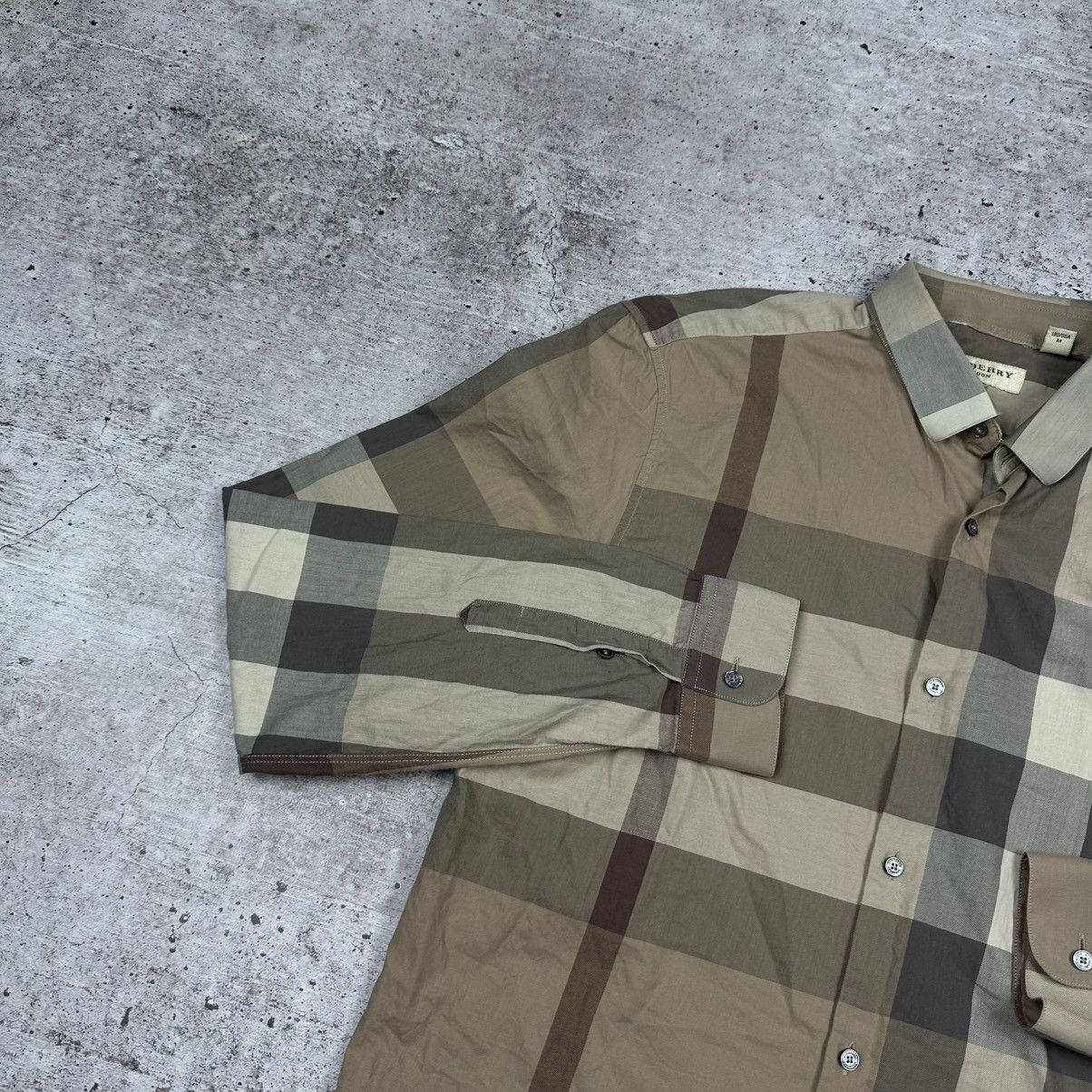Burberry Burberry London Nova Check Full Patterned Button Up Shirt Size US M / EU 48-50 / 2 - 4 Thumbnail