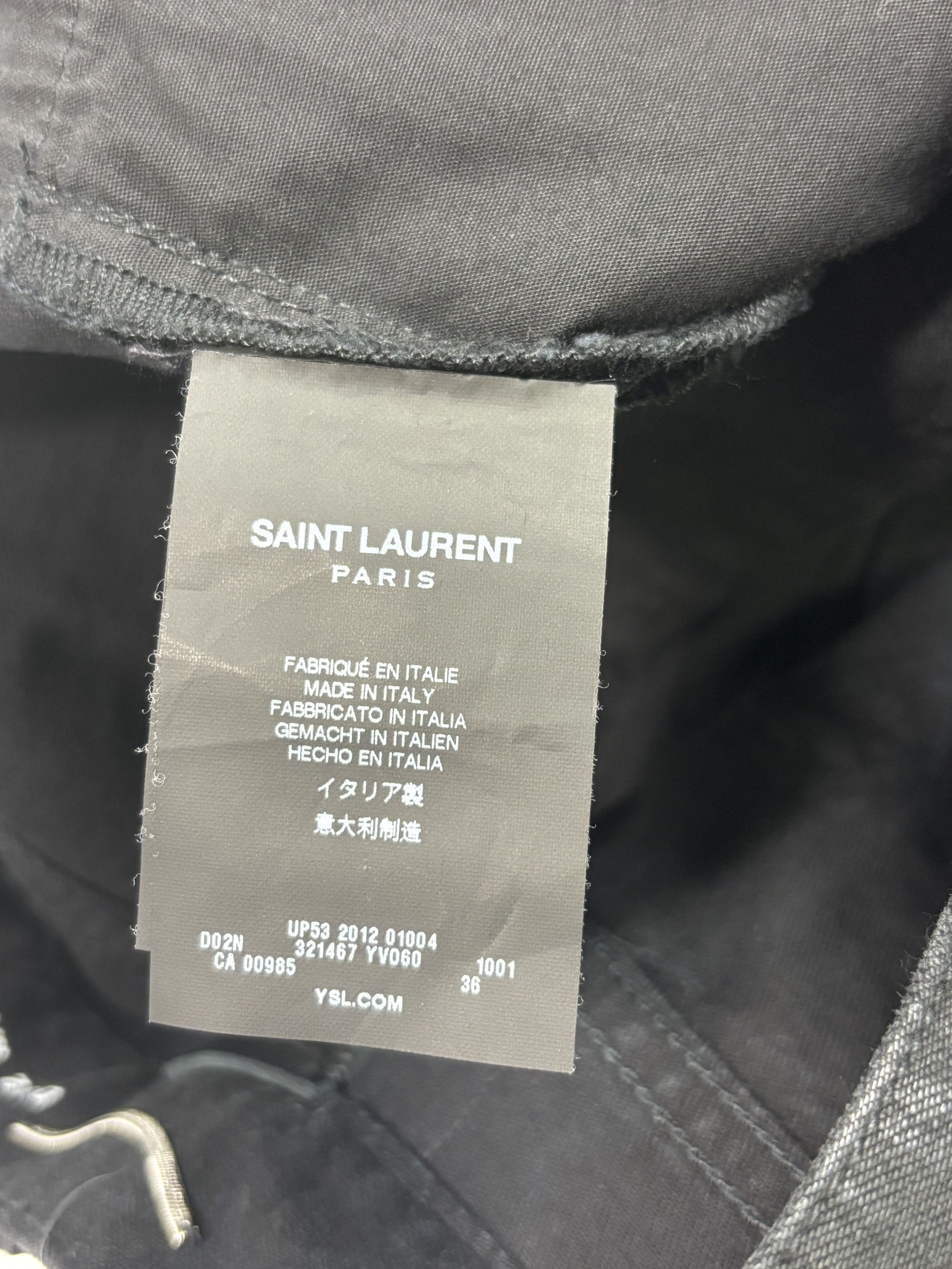 Saint Laurent Paris Saint Laurent Black Jeans Size US 36 / EU 52 - 3 Thumbnail