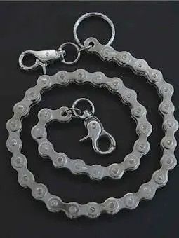 Jewelry 63cm Biker Chain Wallet Chain Size ONE SIZE - 3 Thumbnail