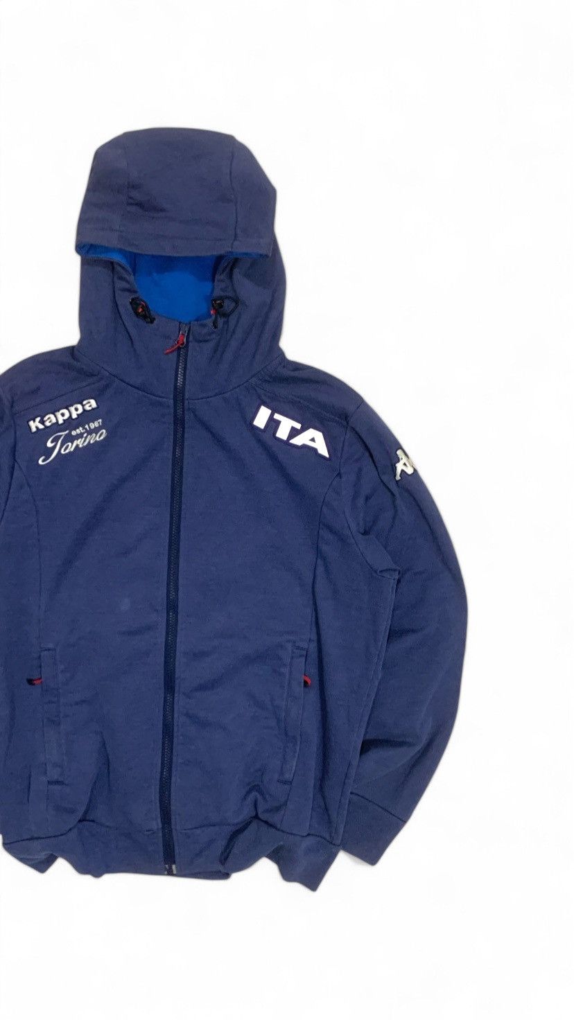 Kappa Kappa Italy Embroidery Zip Up Hoodie Size US L / EU 52-54 / 3 - 2 Thumbnail